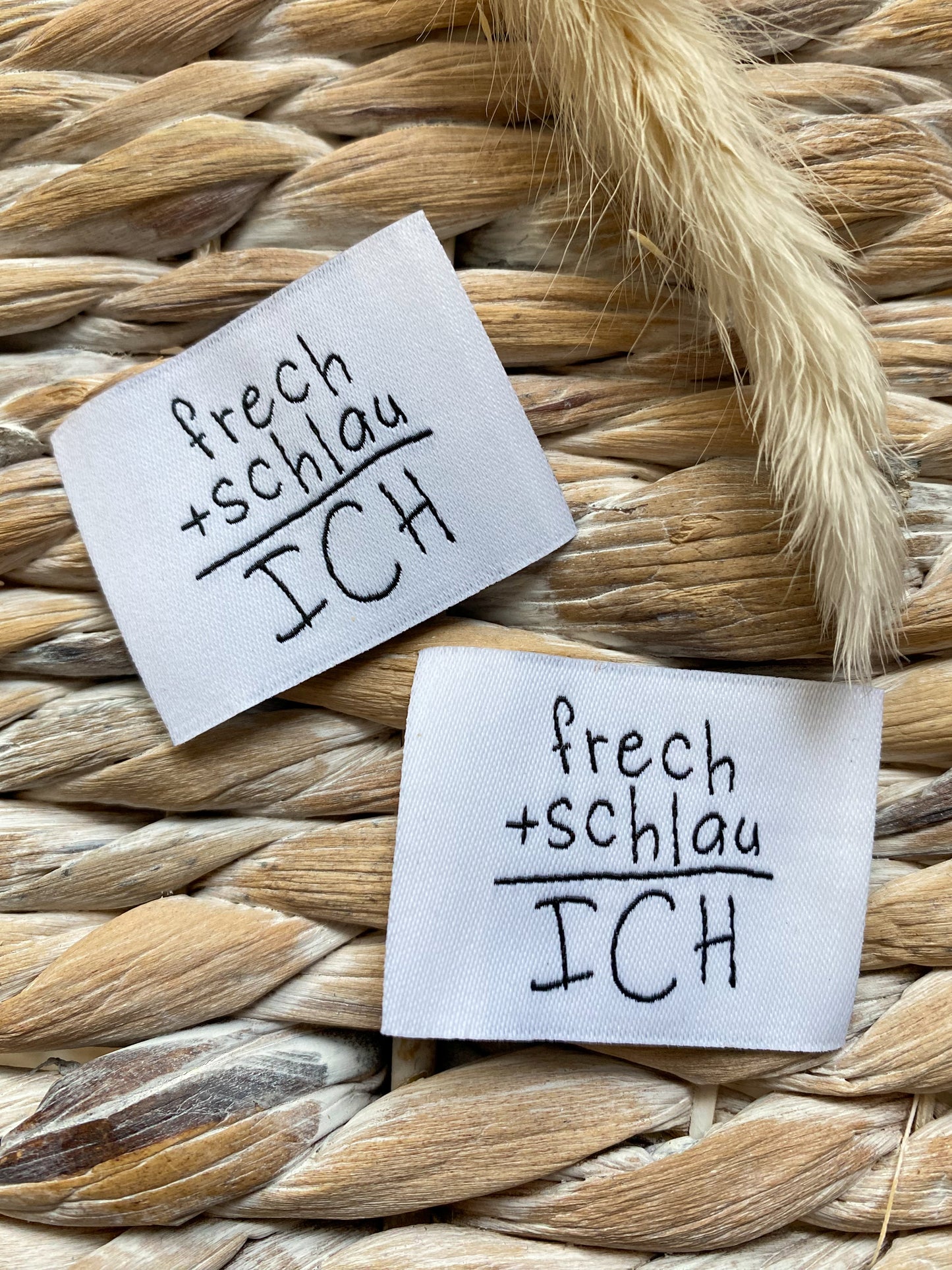 Frech + Schlau = ICH - Web Label