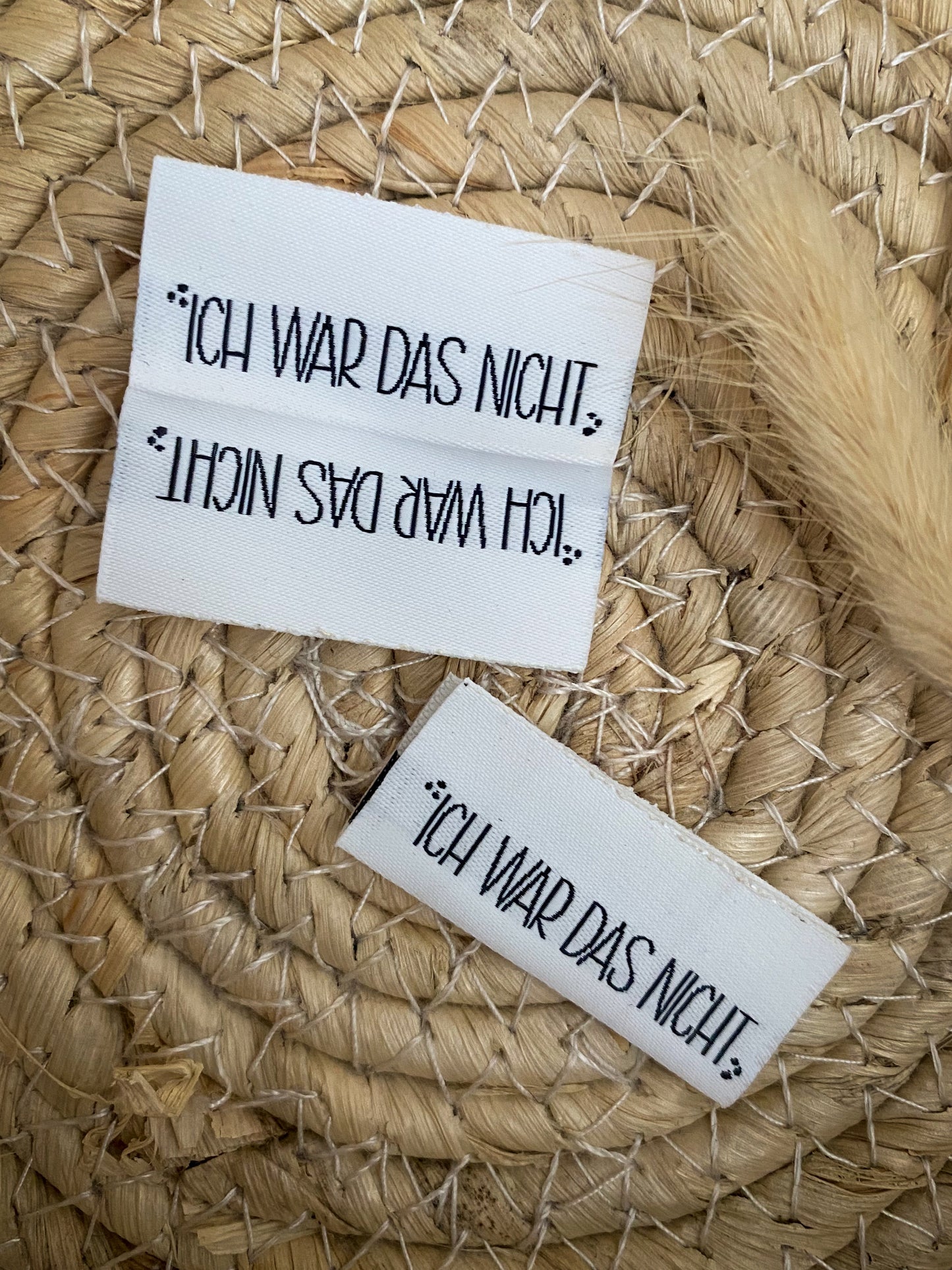 Ich war das nicht - Web Label