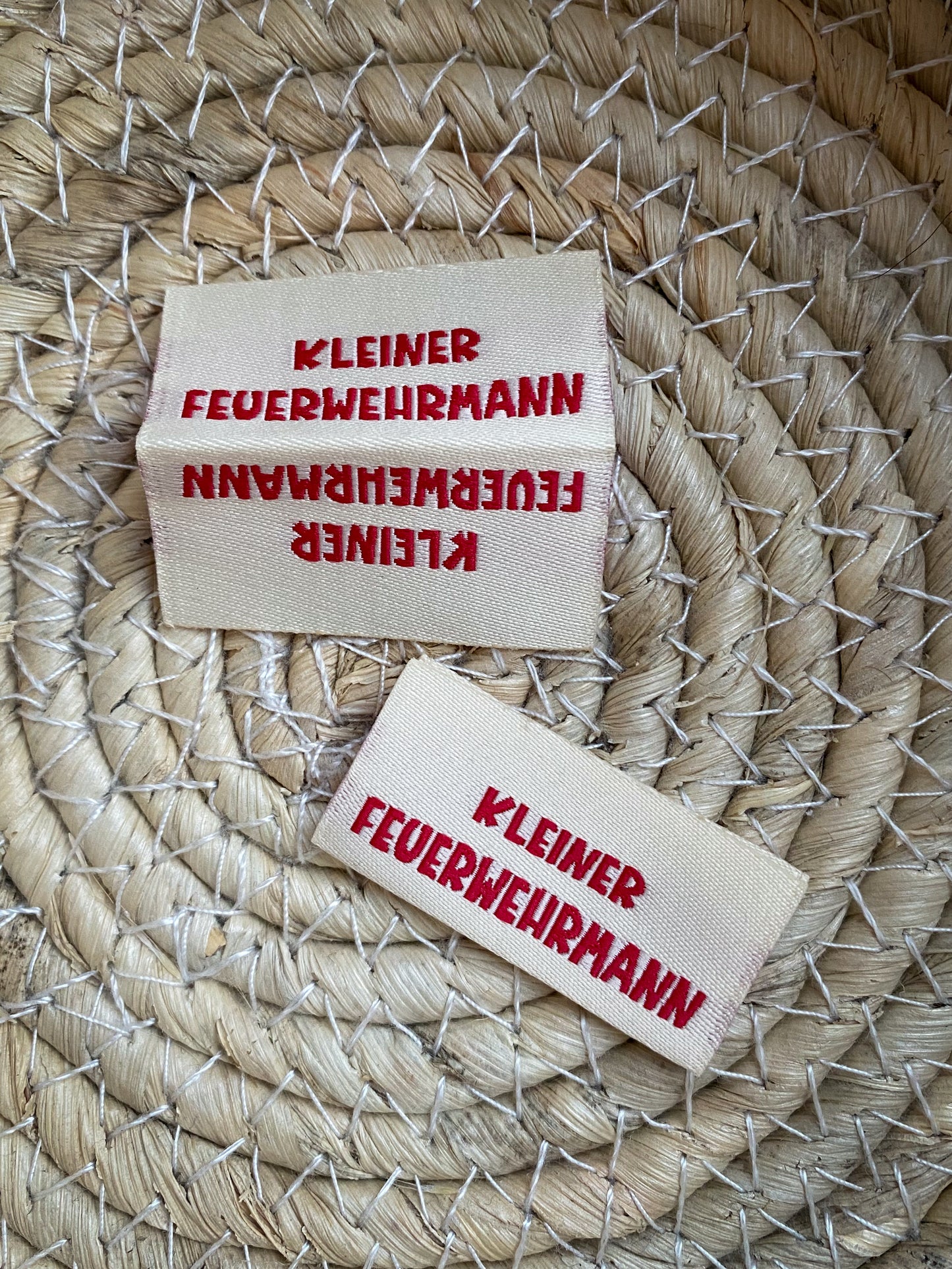 Kleiner Feuerwehrmann - Web Label