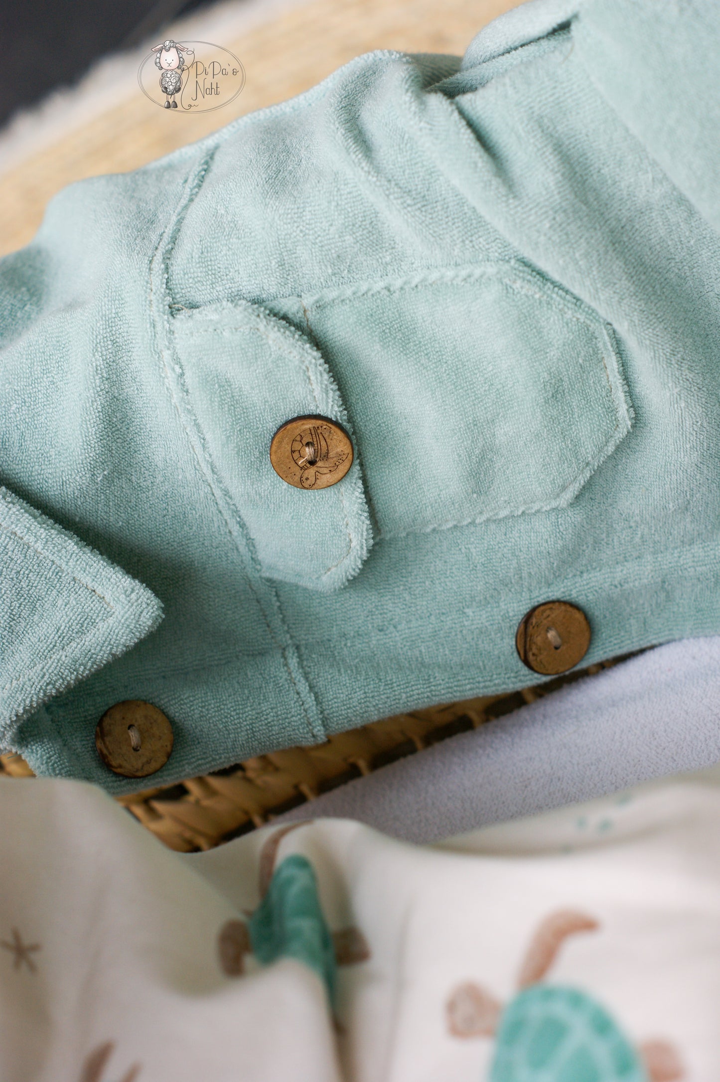 Frottee dusty blue (stretch)