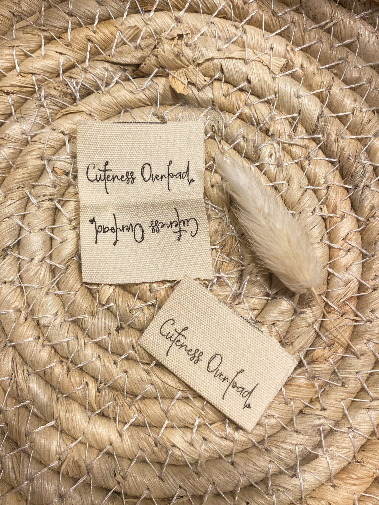 Cuteness Overload - Baumwoll Label