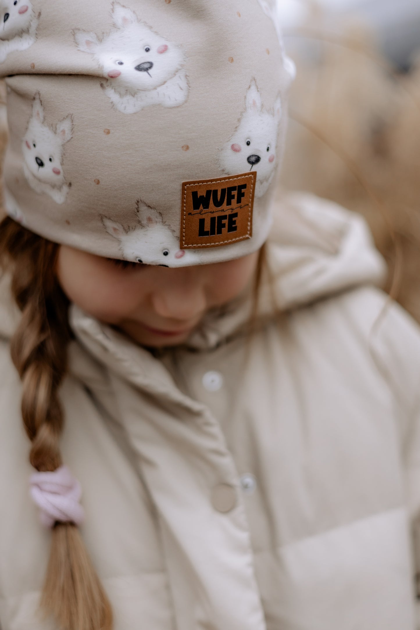 Wuff Life - Kunstleder Label
