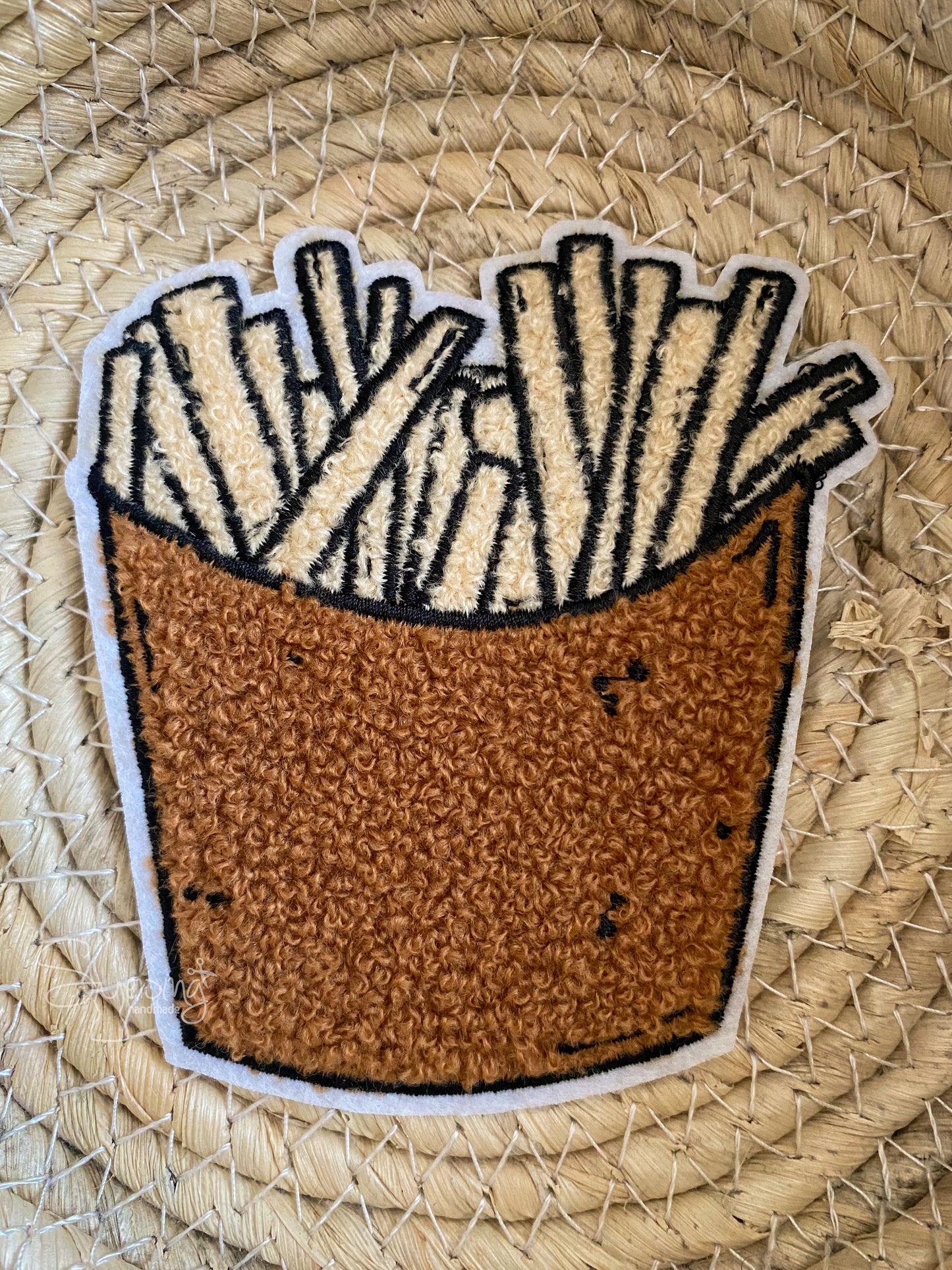 Pommes - Chenille Patch