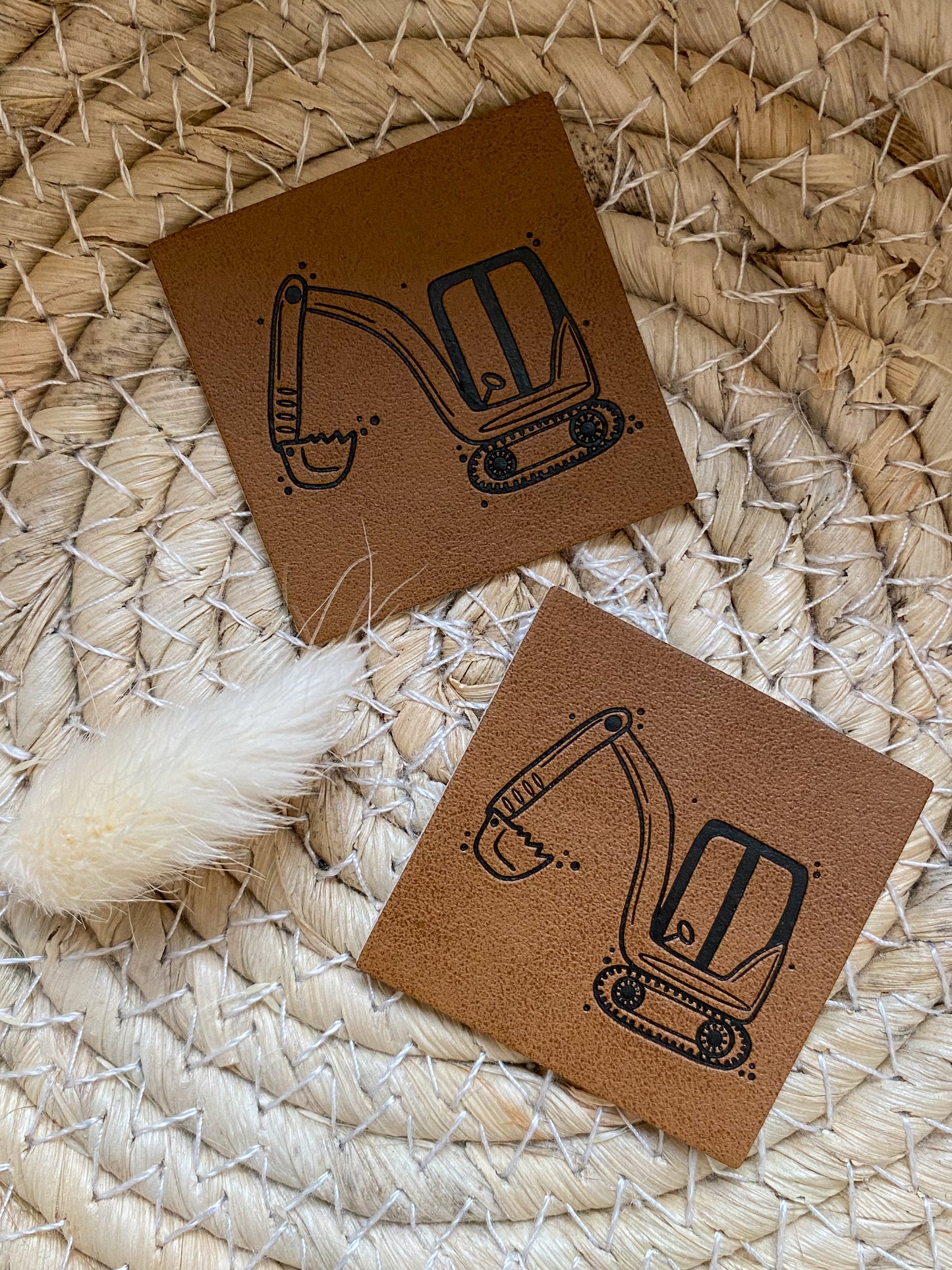 Little Digger - Kunstleder Label