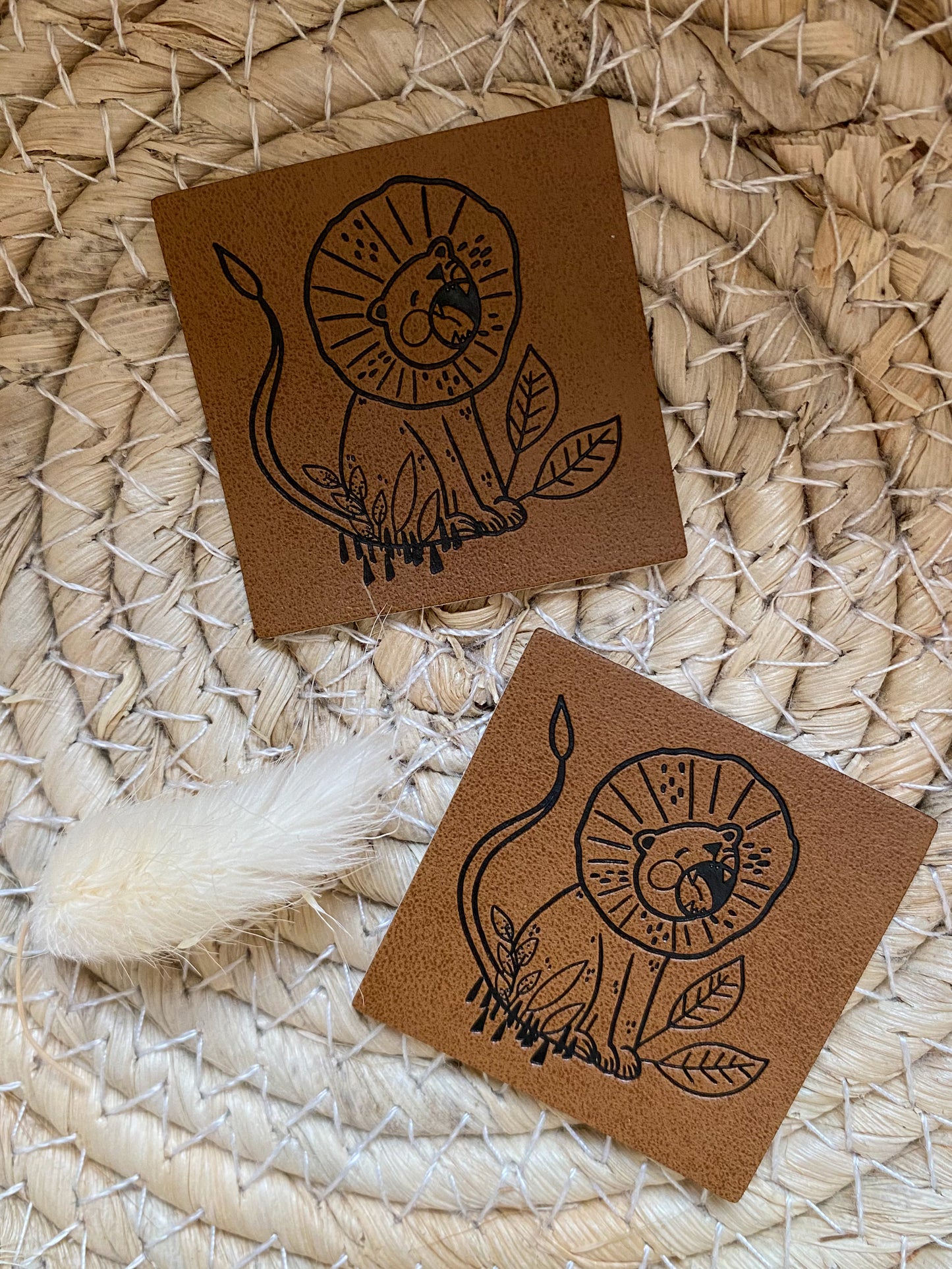 Roary Löwe - Kunstleder Label
