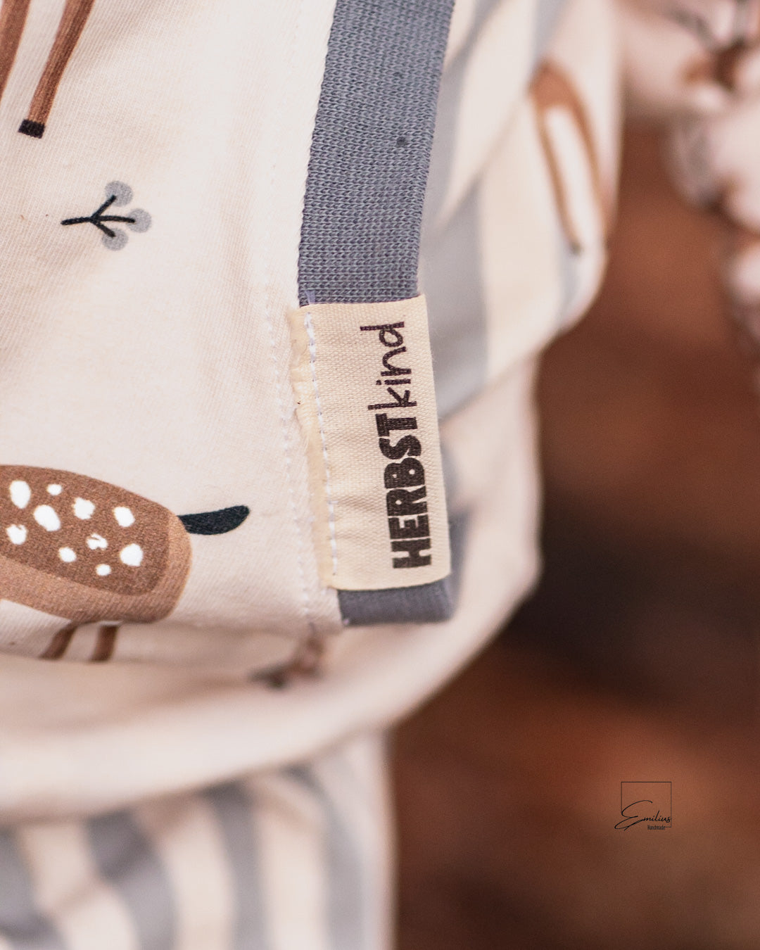 Herbstkind - Baumwoll Label