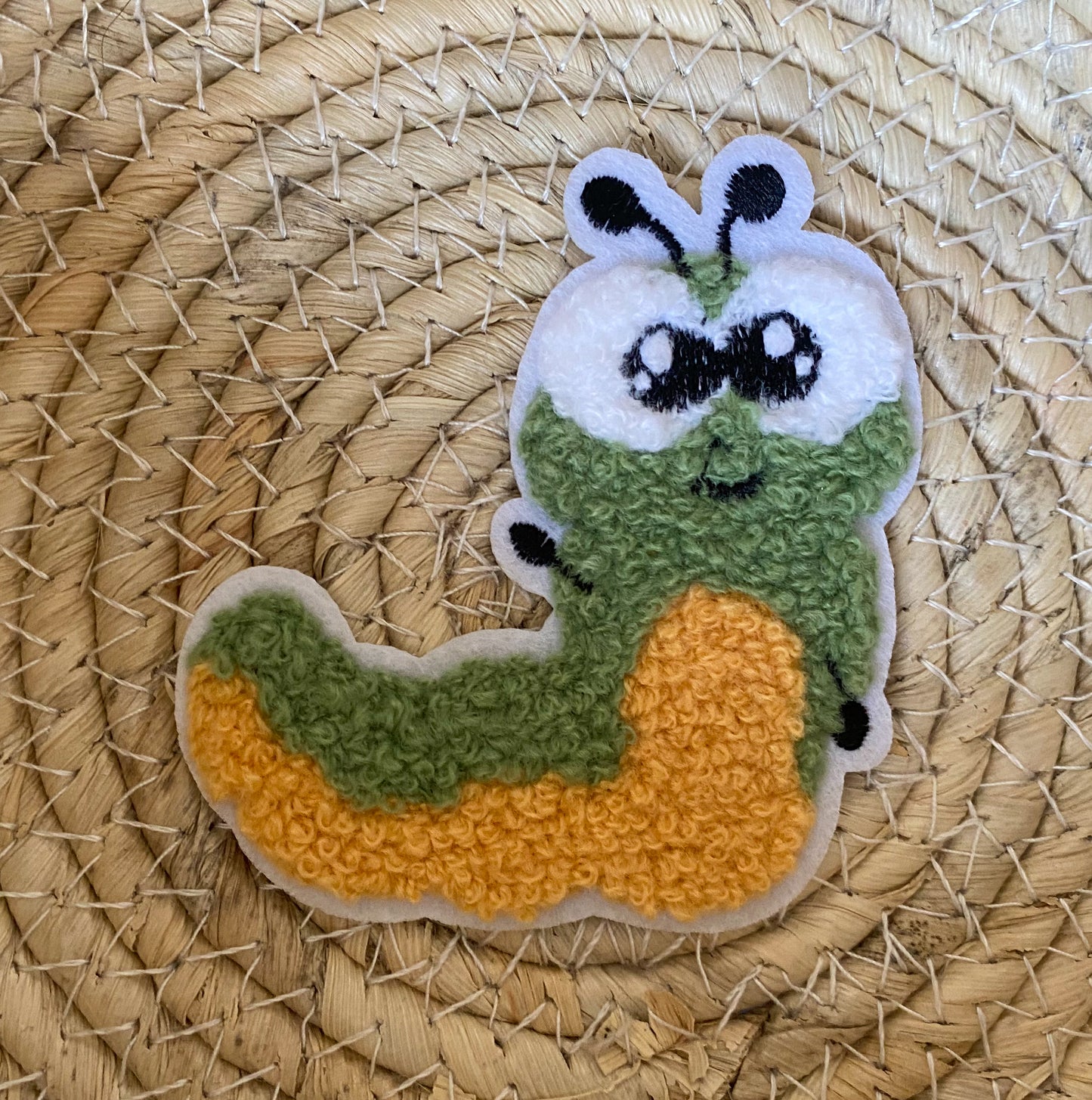 Kleine Raupe - Chenille Patch