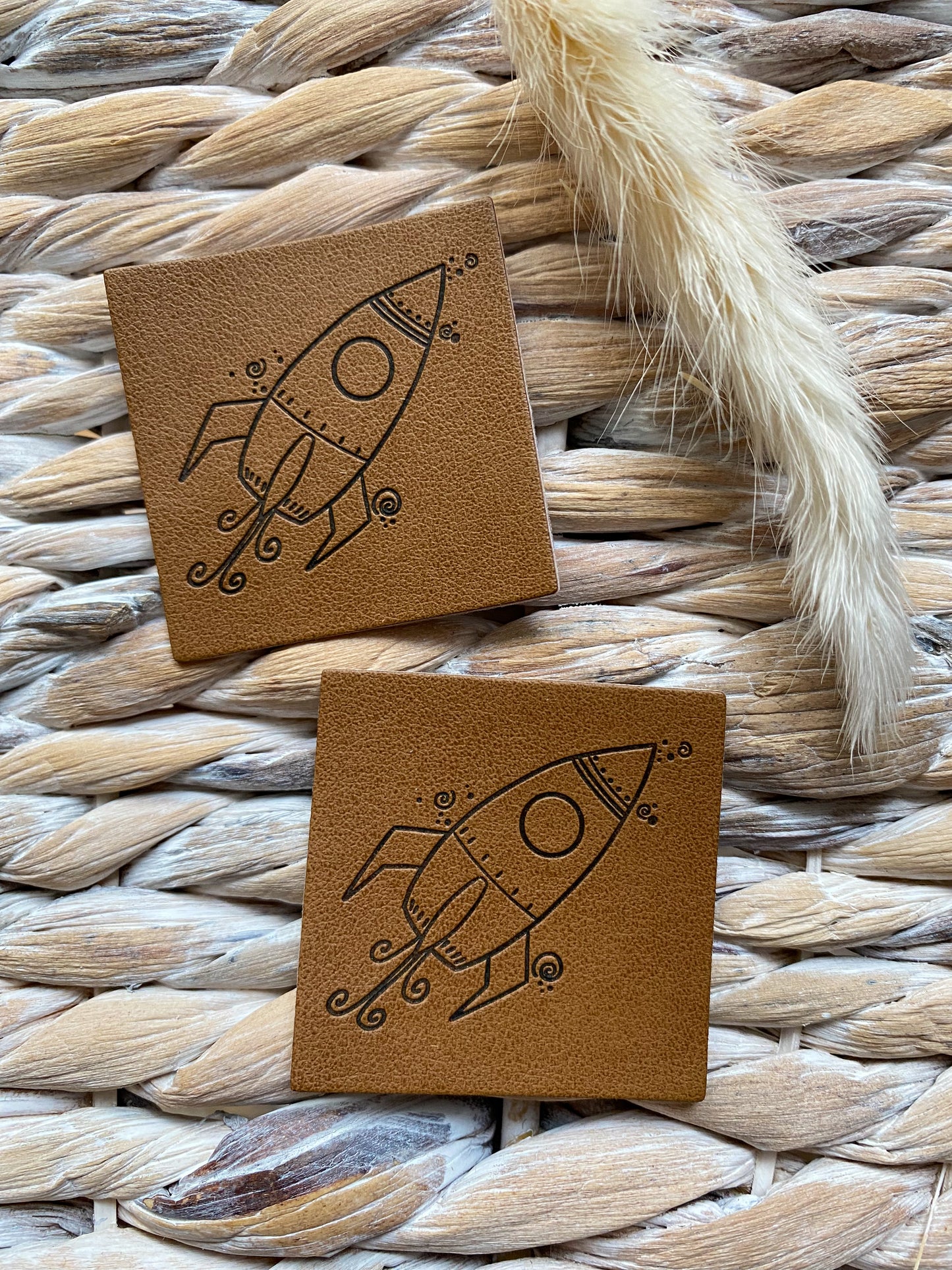 RAKETE - Kunstleder Label