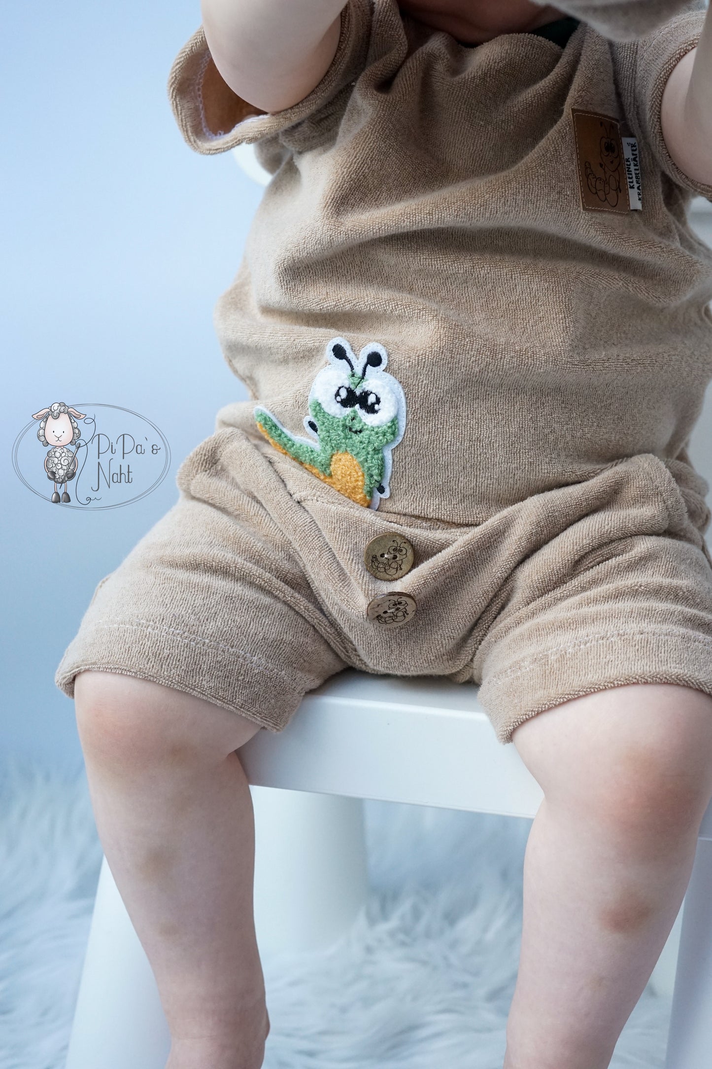 Kleine Raupe - Chenille Patch