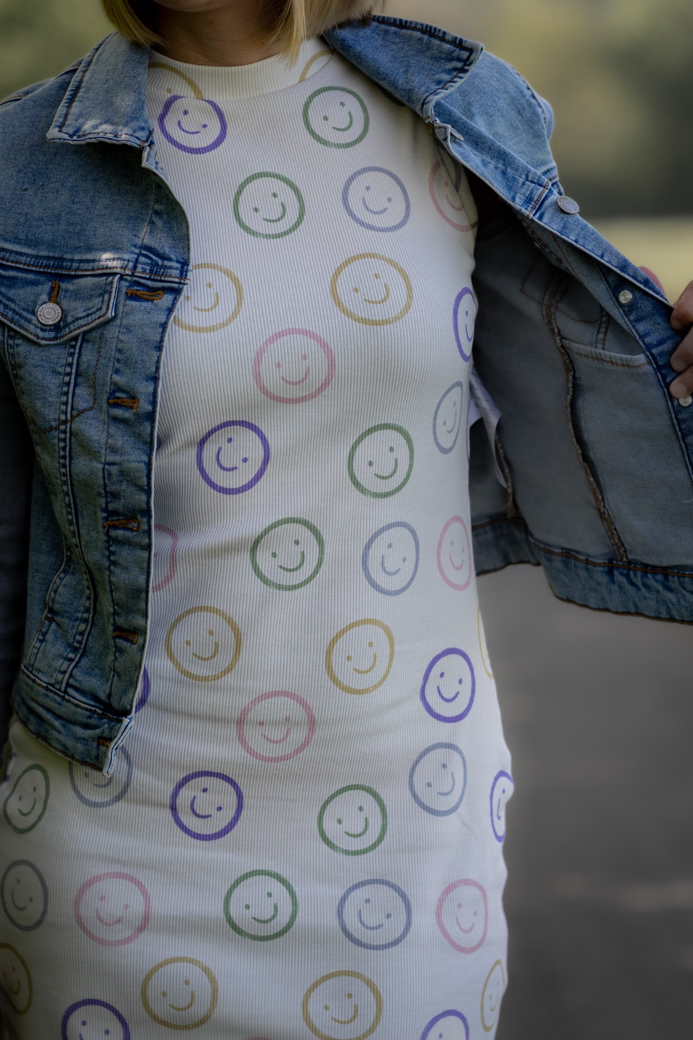 Smileys cream - French Terry