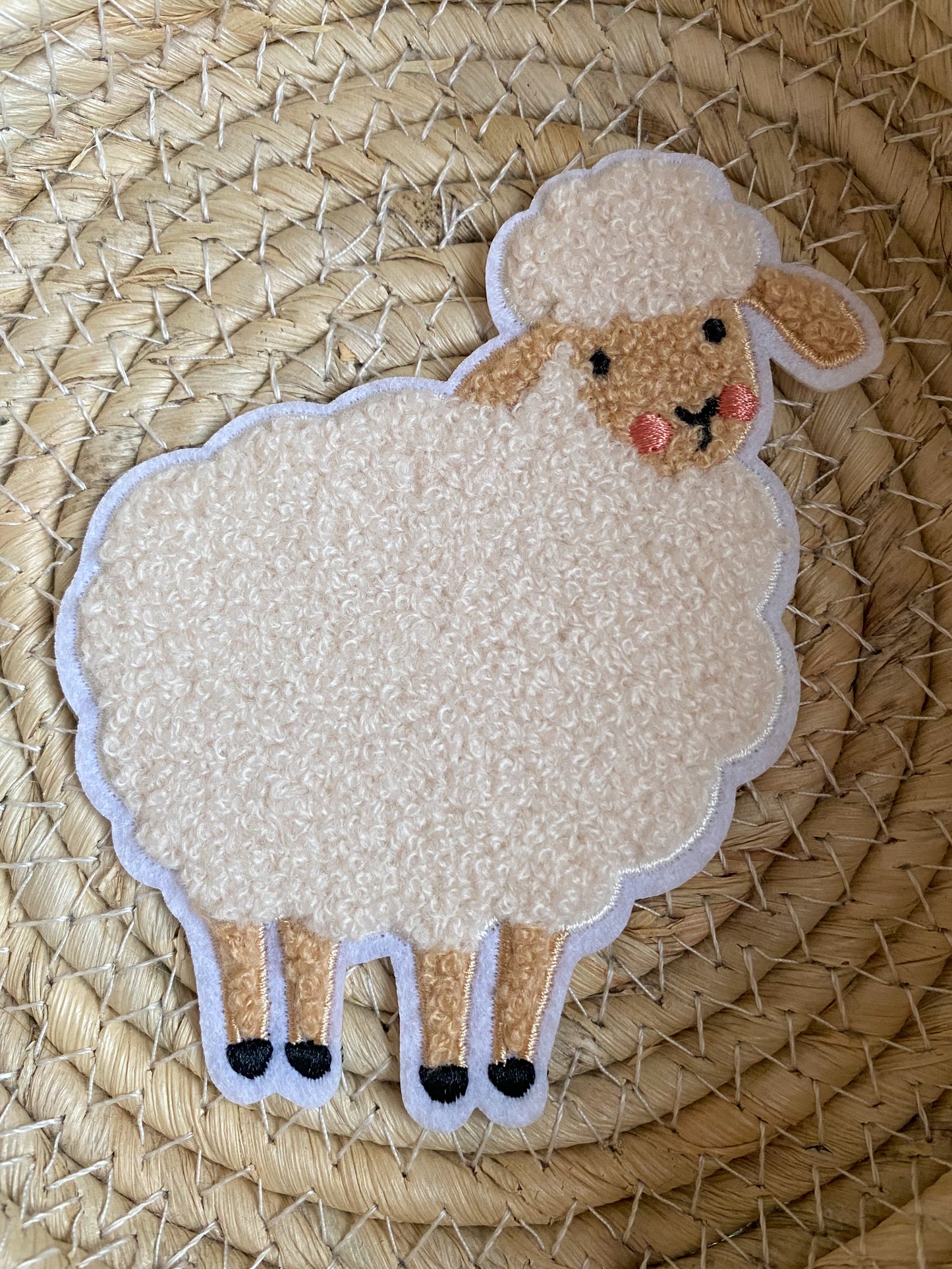 Schaf - Chenille Patch