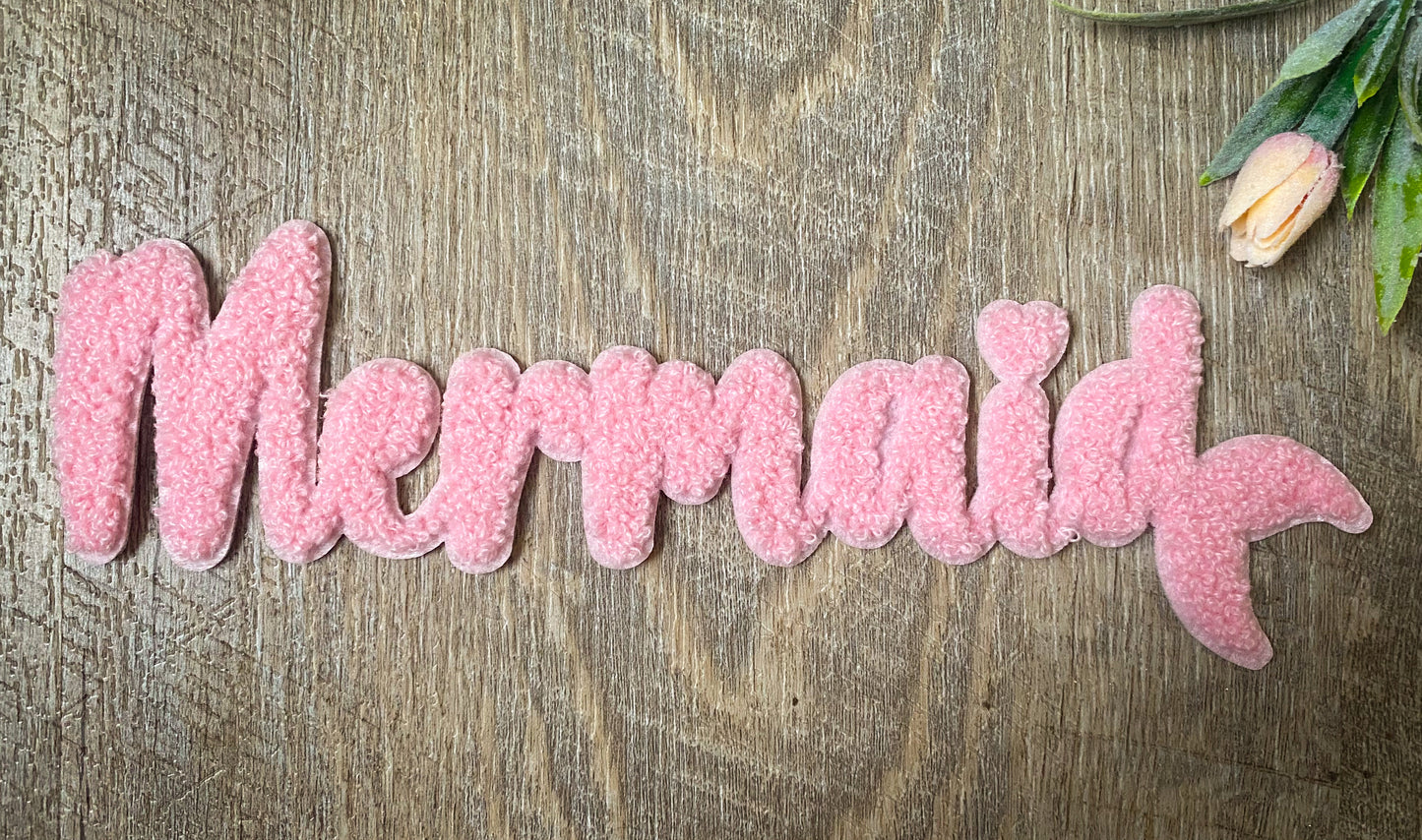 Mermaid - Chenille Patch