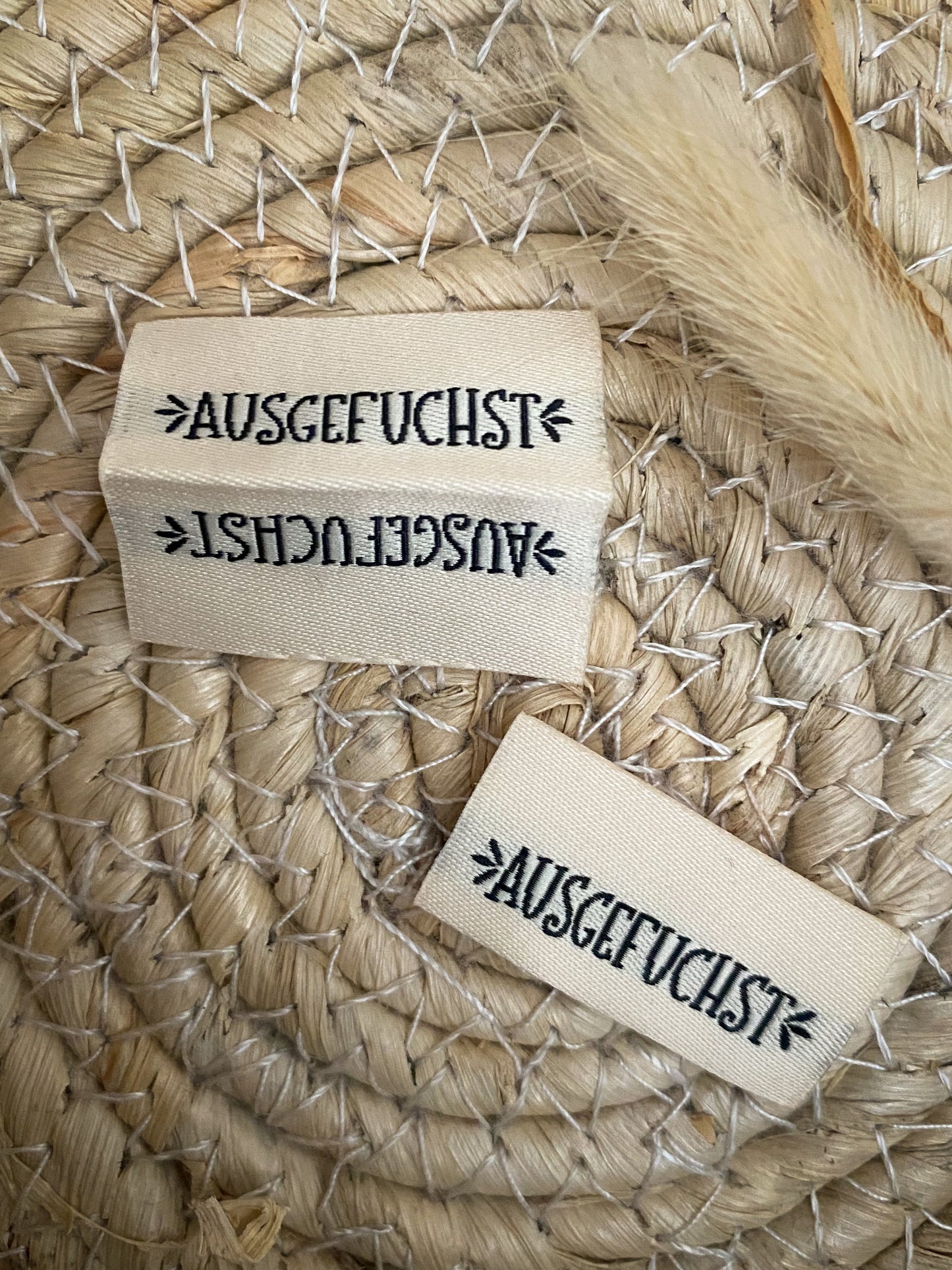 Ausgefuchst - Web Label
