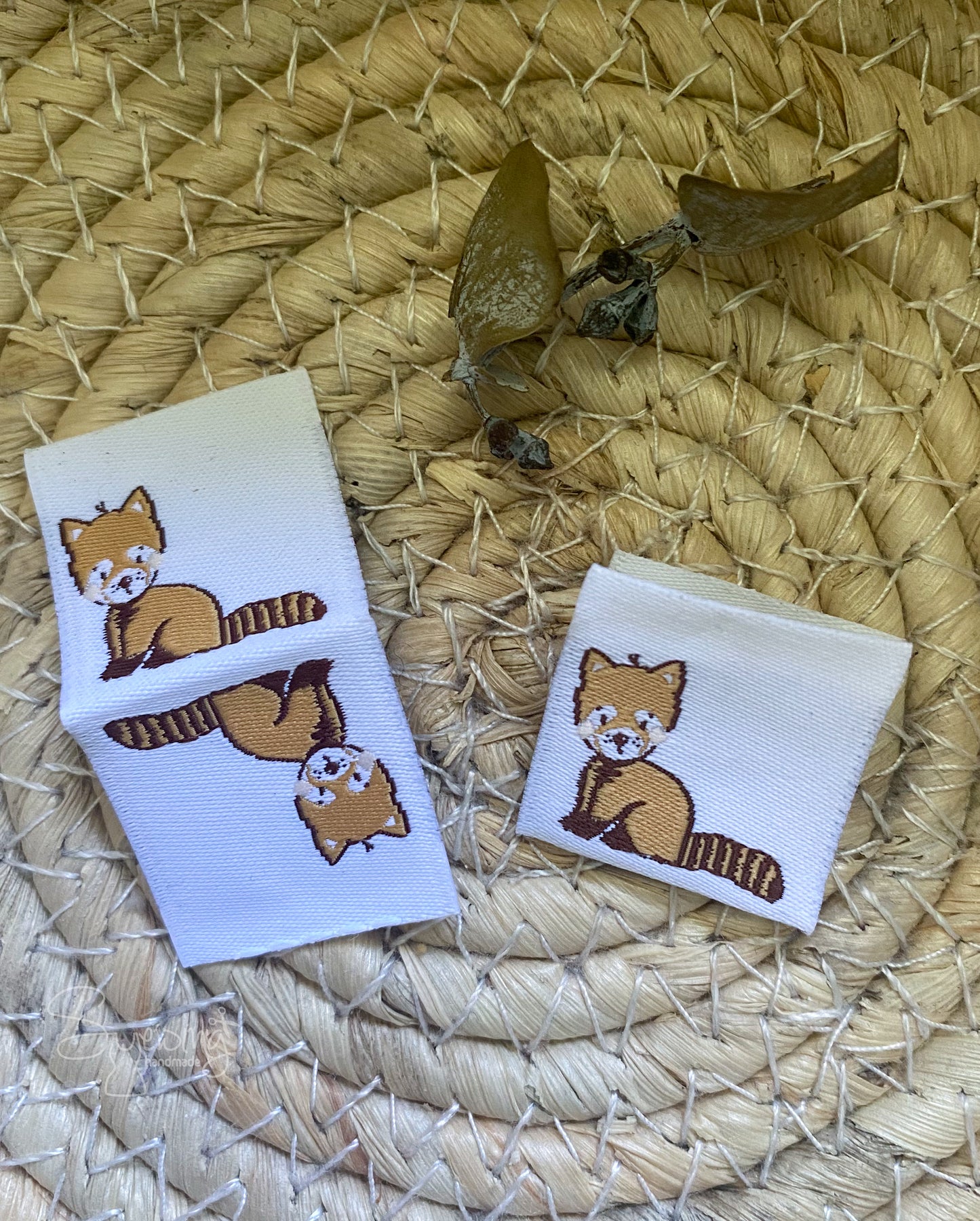 Roter Pandabär - Web Label