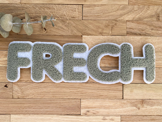 FRECH - Chenille Patch
