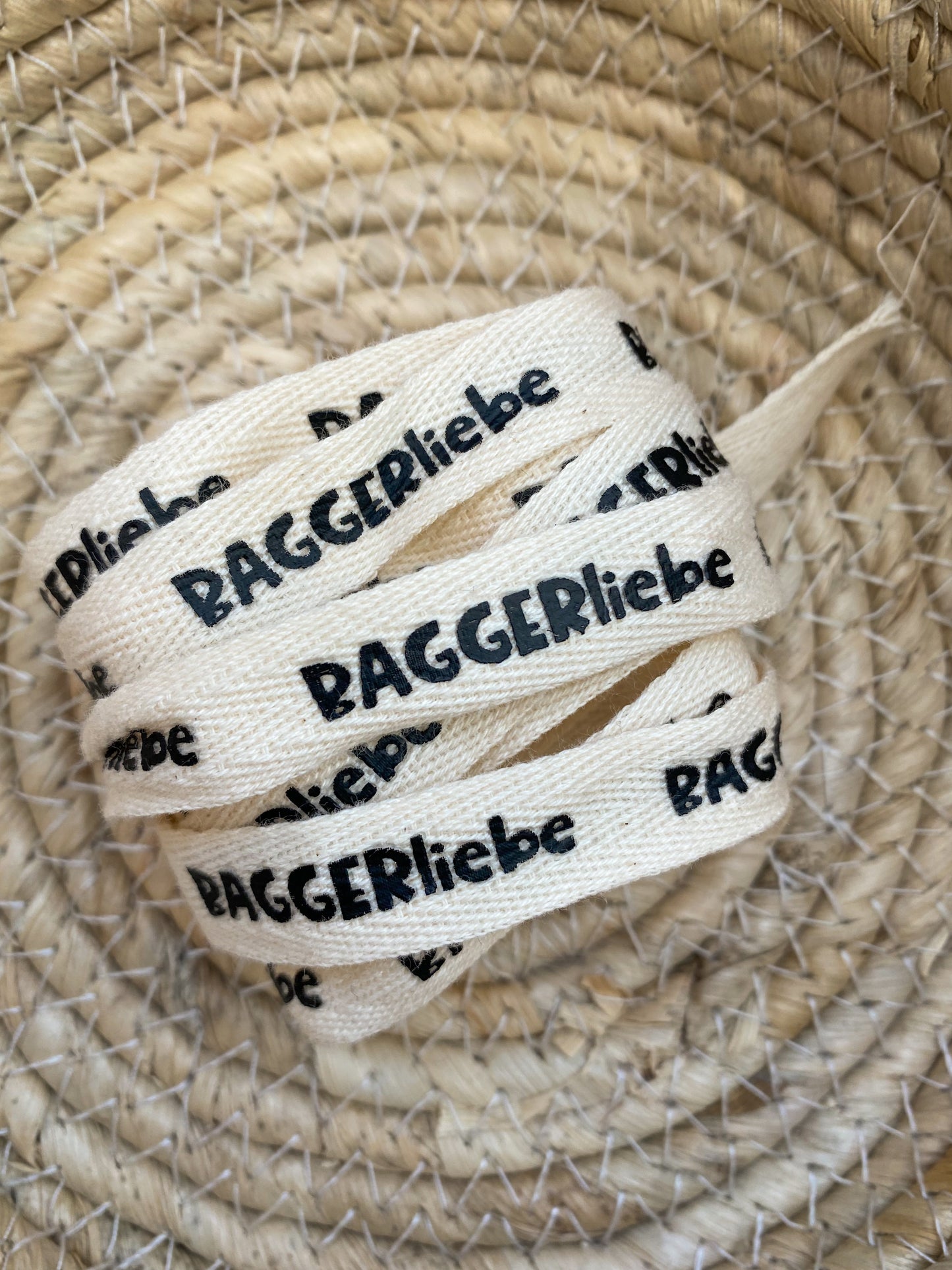 Kordel - Baggerliebe - natur - (fischgrät)