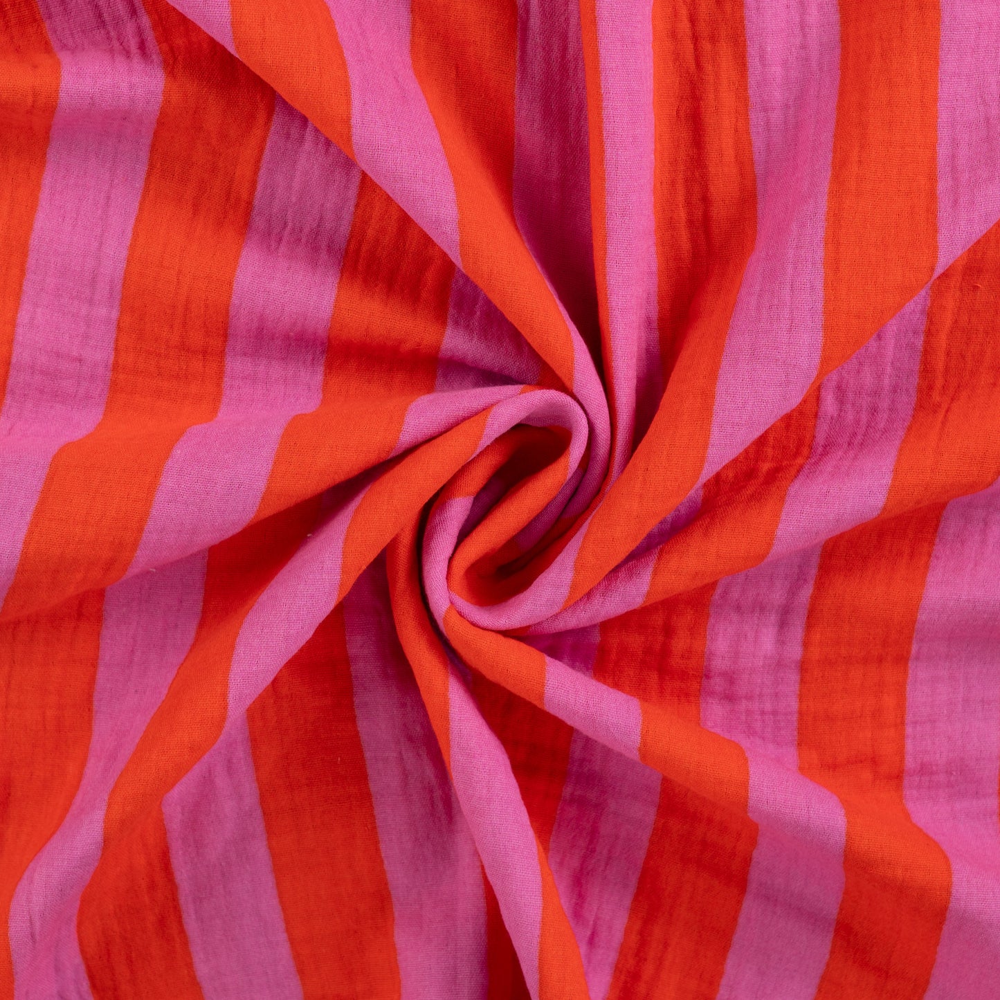 Musselin Fuchsia Stripes