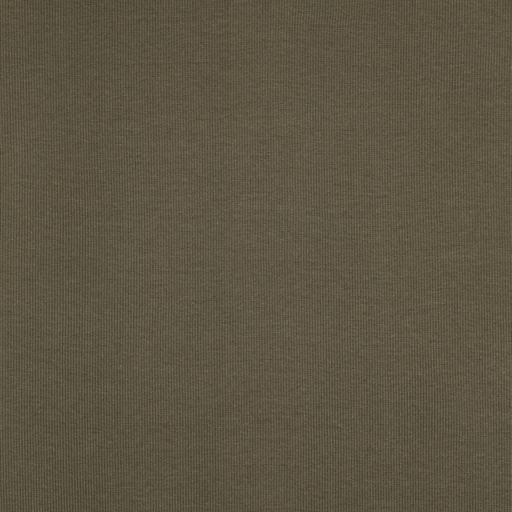 geripptes Bündchen army green