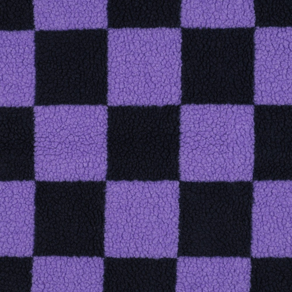Teddy Check lila/navy