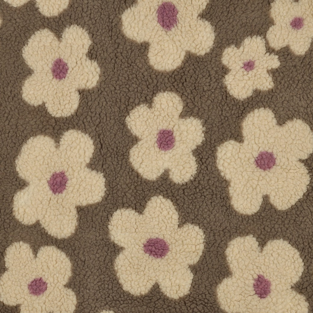 Teddy Blumen beige / rosa