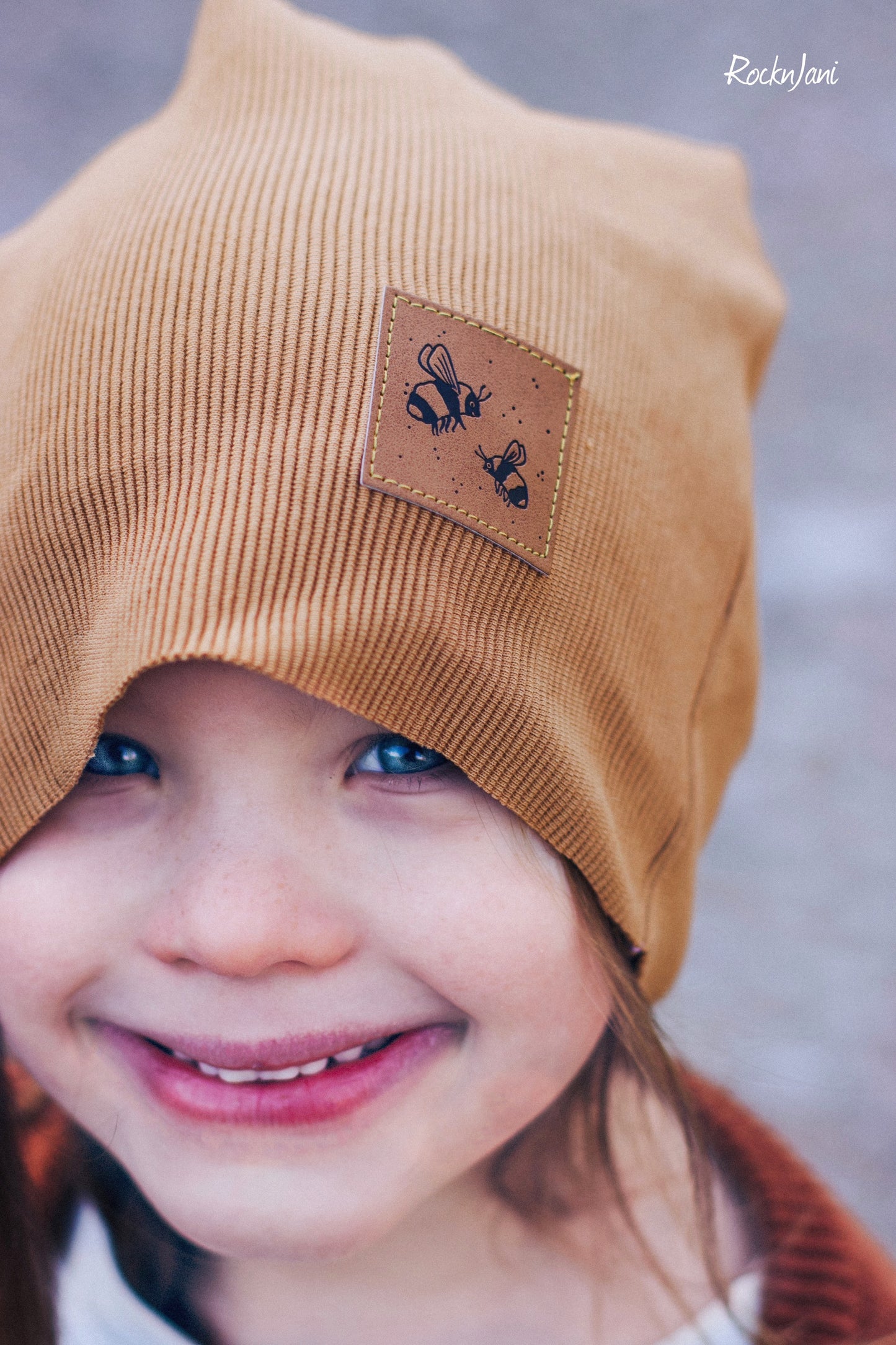 Bienchen - Kunstleder Label