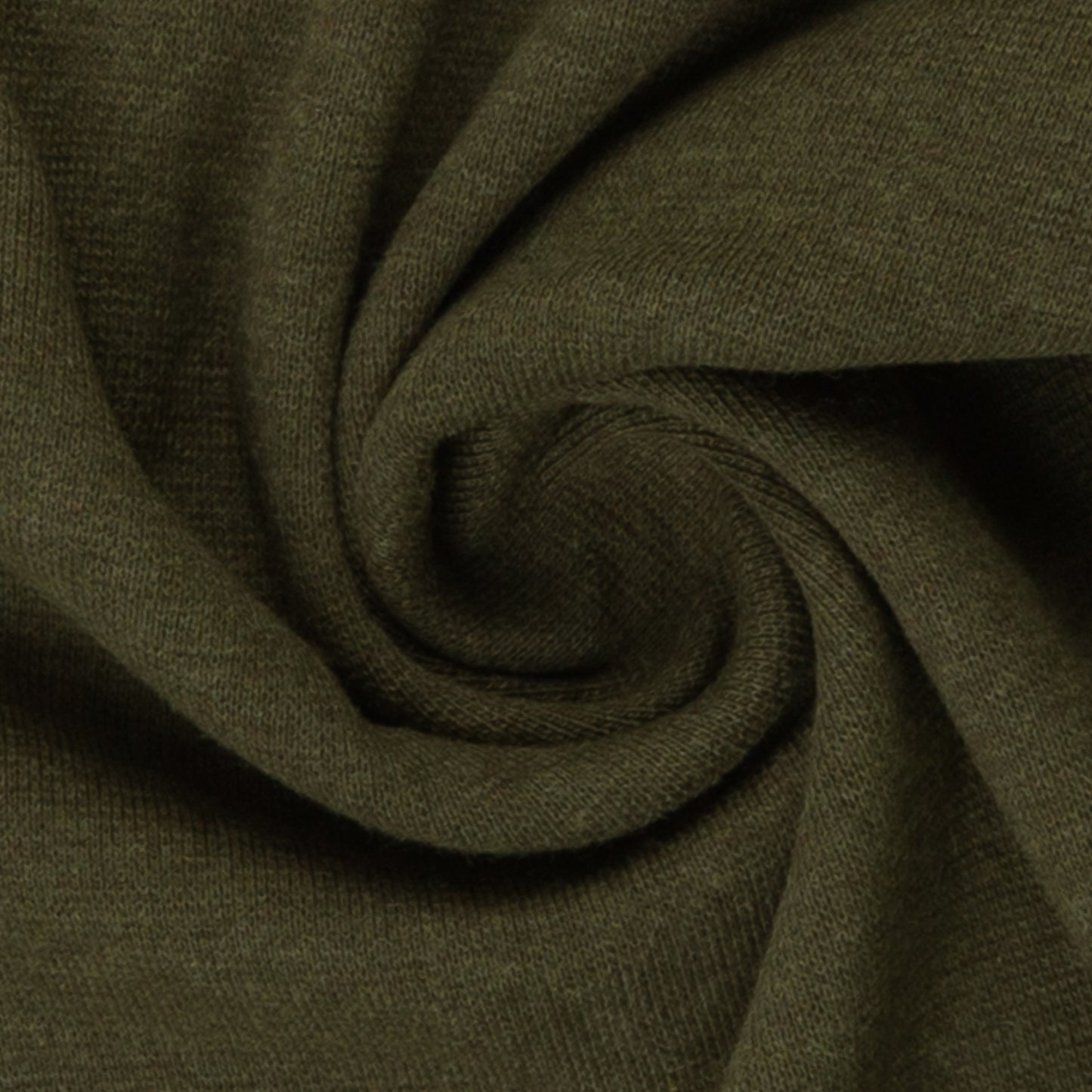 Bündchen khaki melange - swafing
