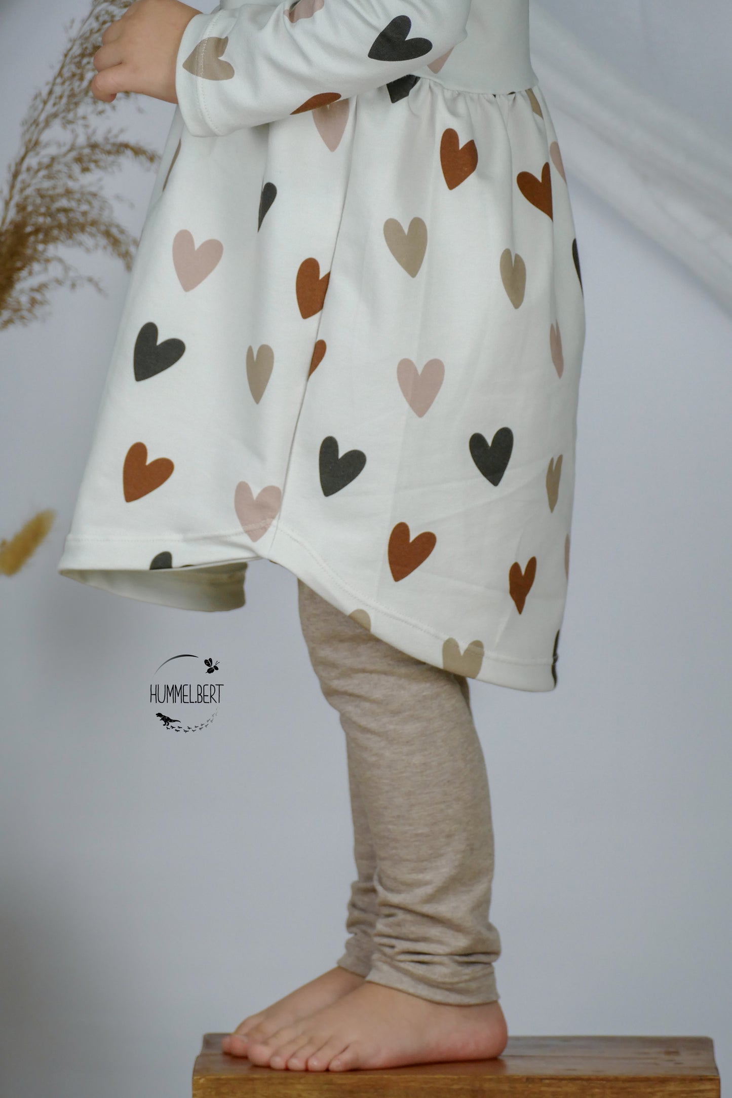 French Terry dunkelbeige melange - swafing