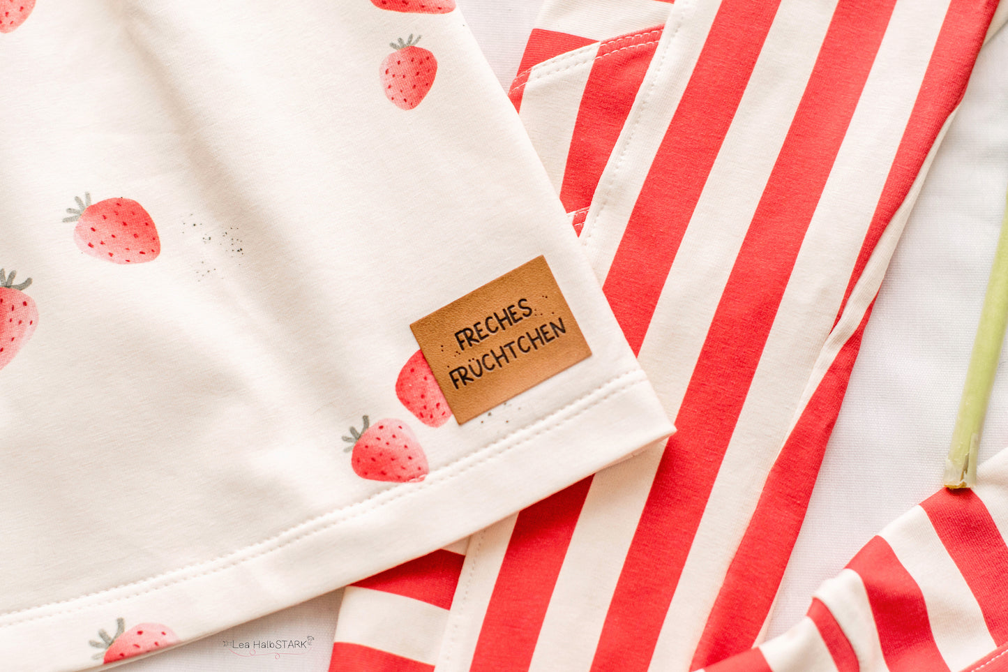 Freches Früchtchen Kunstleder Label