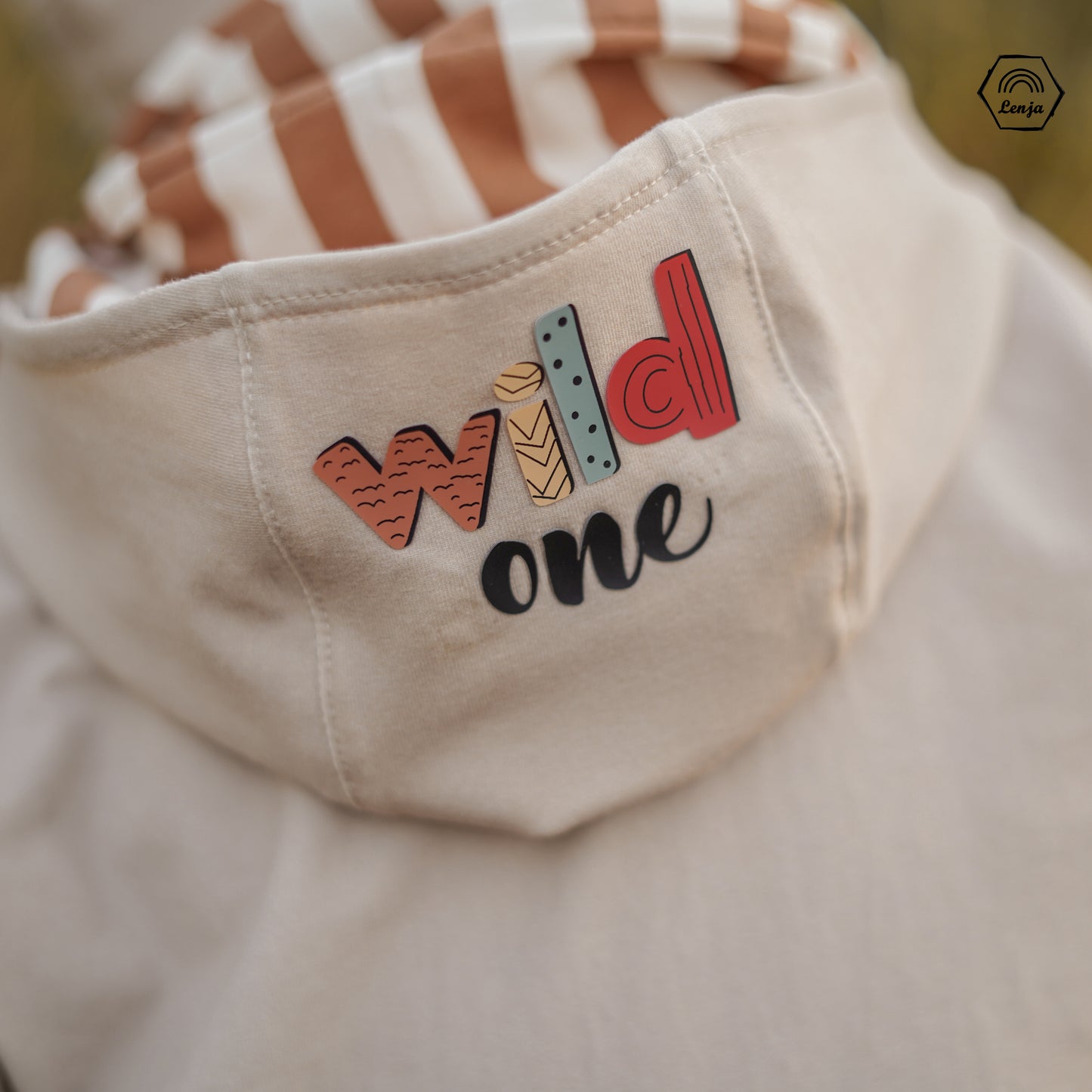 wild one 3D Bügelbild