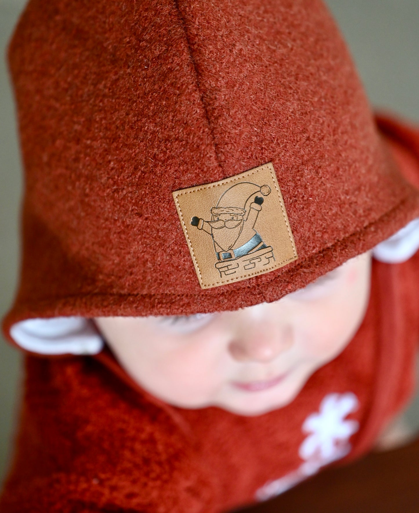 Weihnachtsmann Label