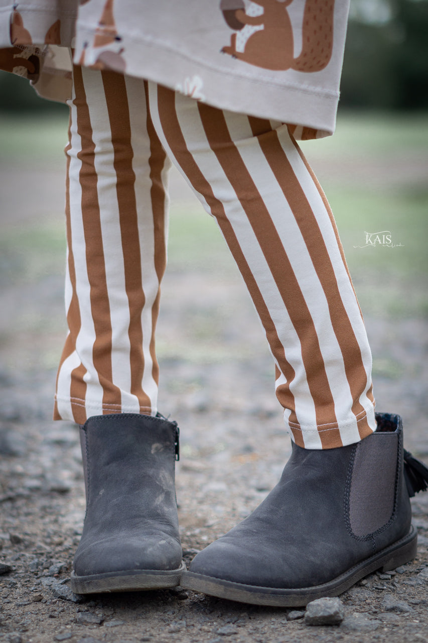 Stripes caramel Jersey