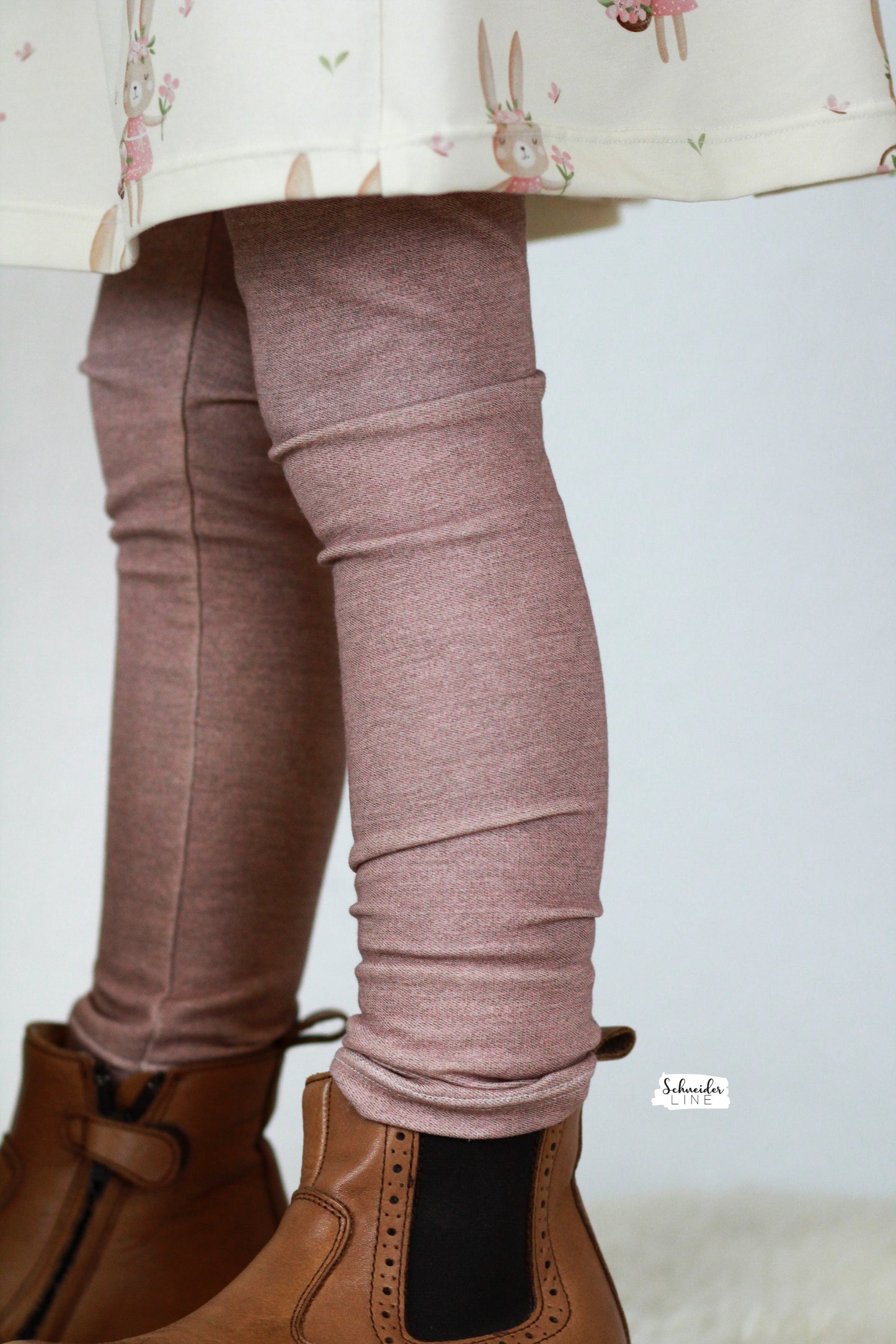 Denim French Terry rose