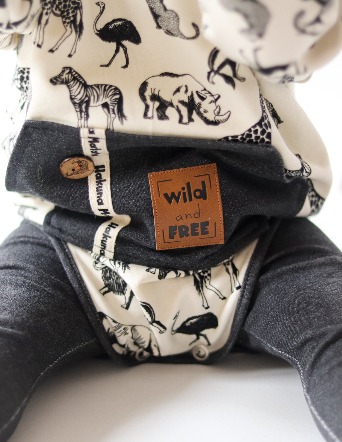 Wild and Free Label