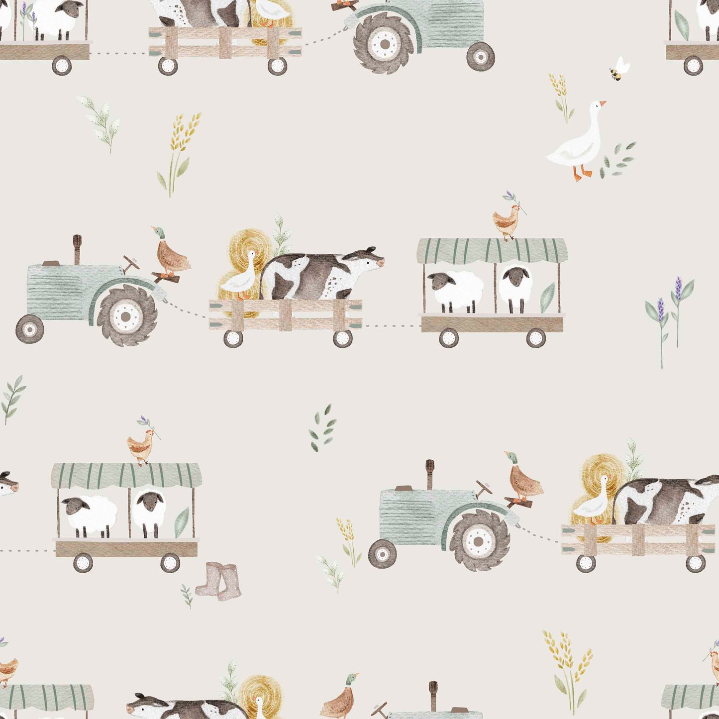 Tractor on Tour with farm animals - Jersey