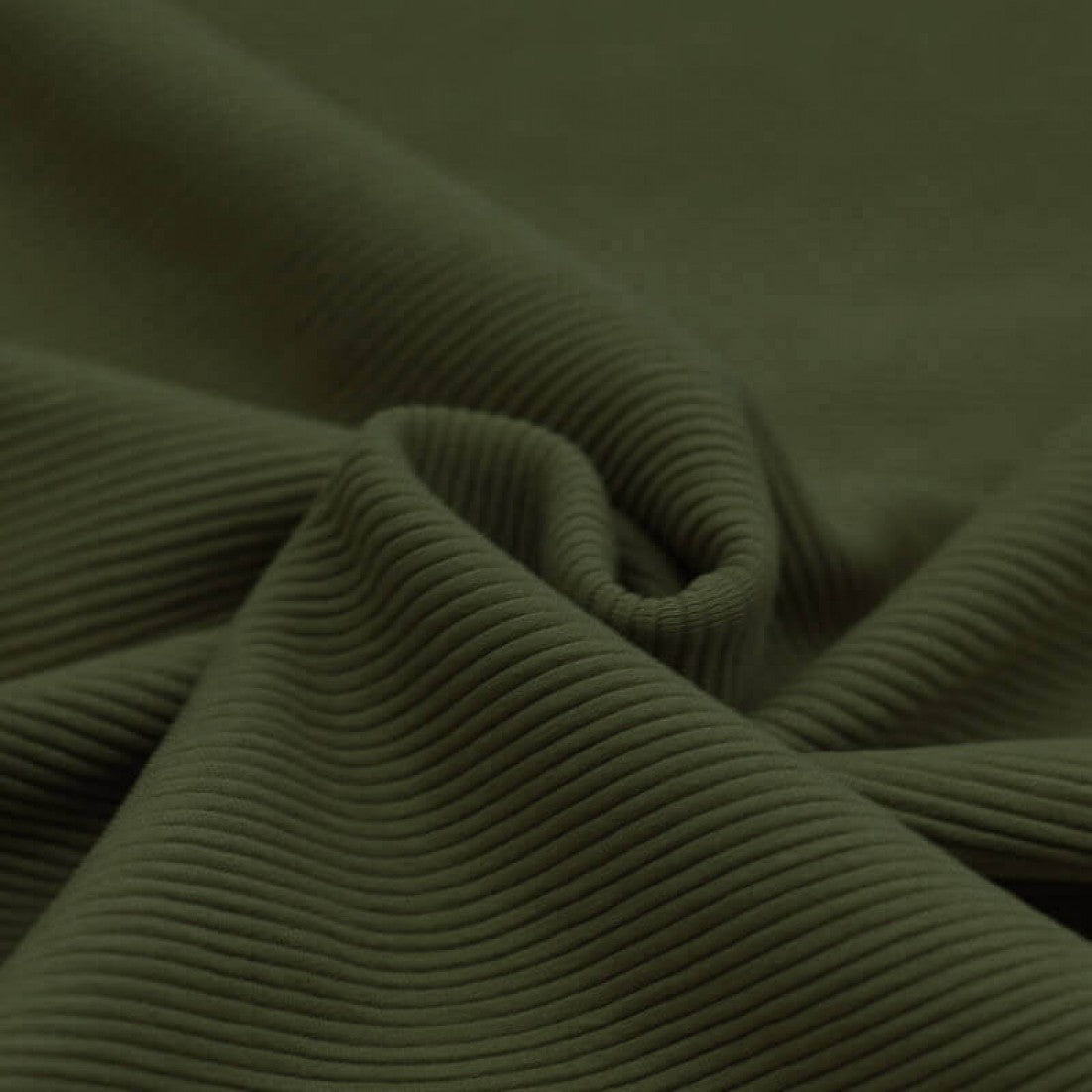 Ottoman Rib Jersey khaki