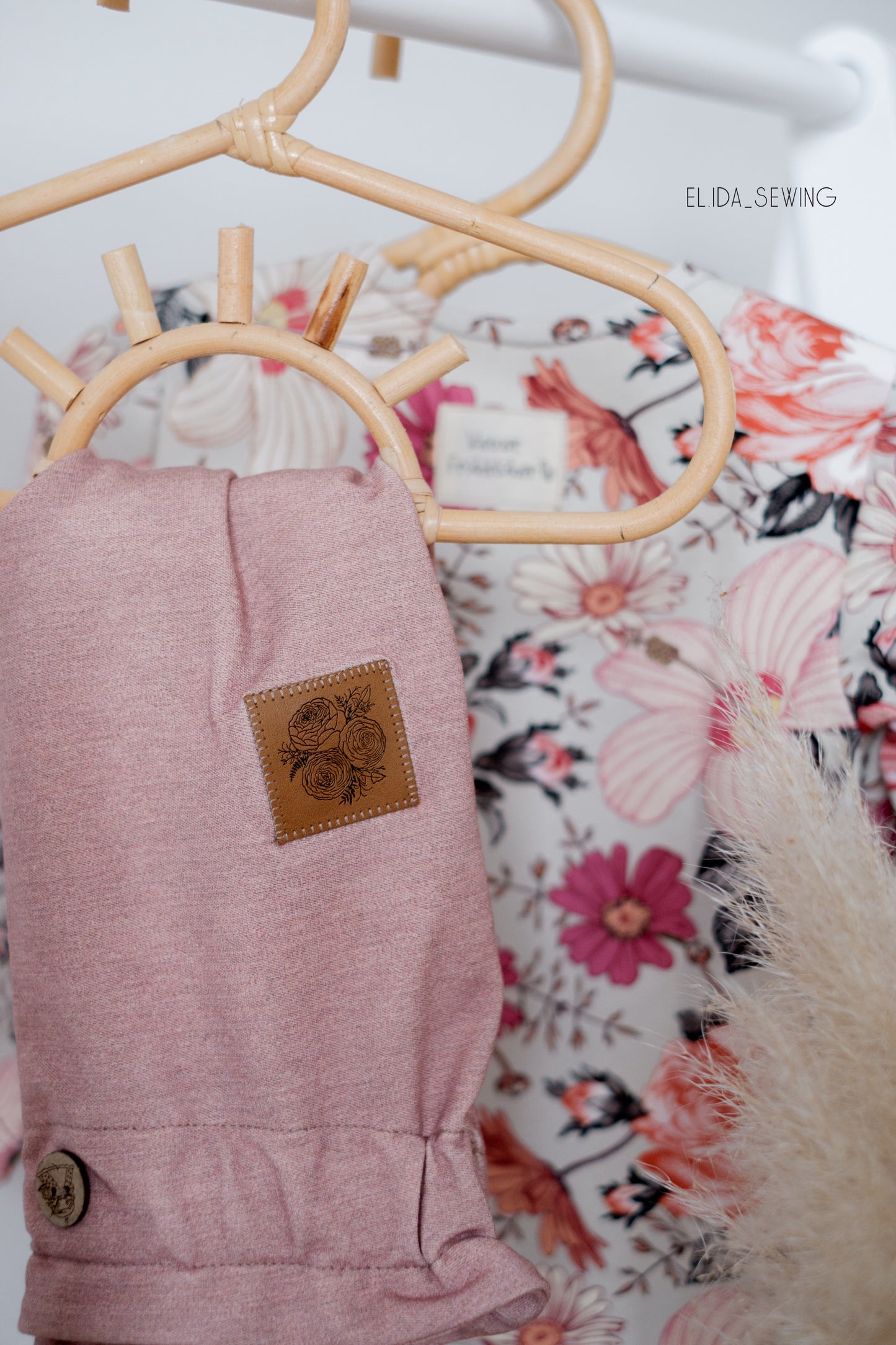 Denim French Terry rose