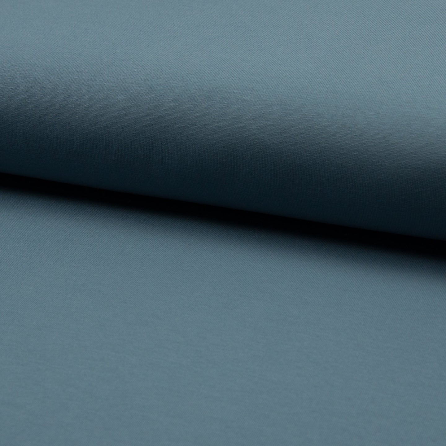 French Terry dusty blue organic