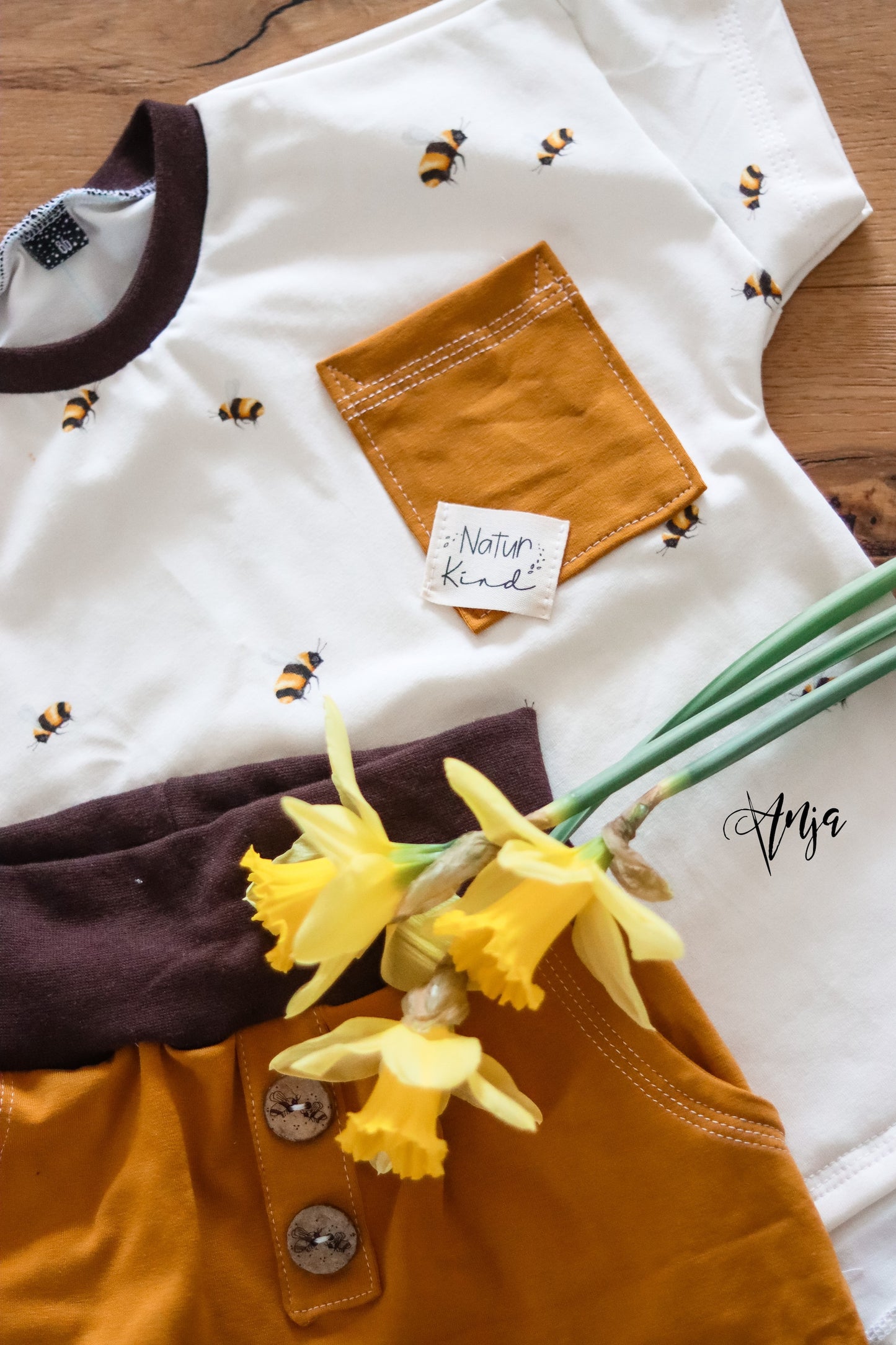 Knopf Bienchen