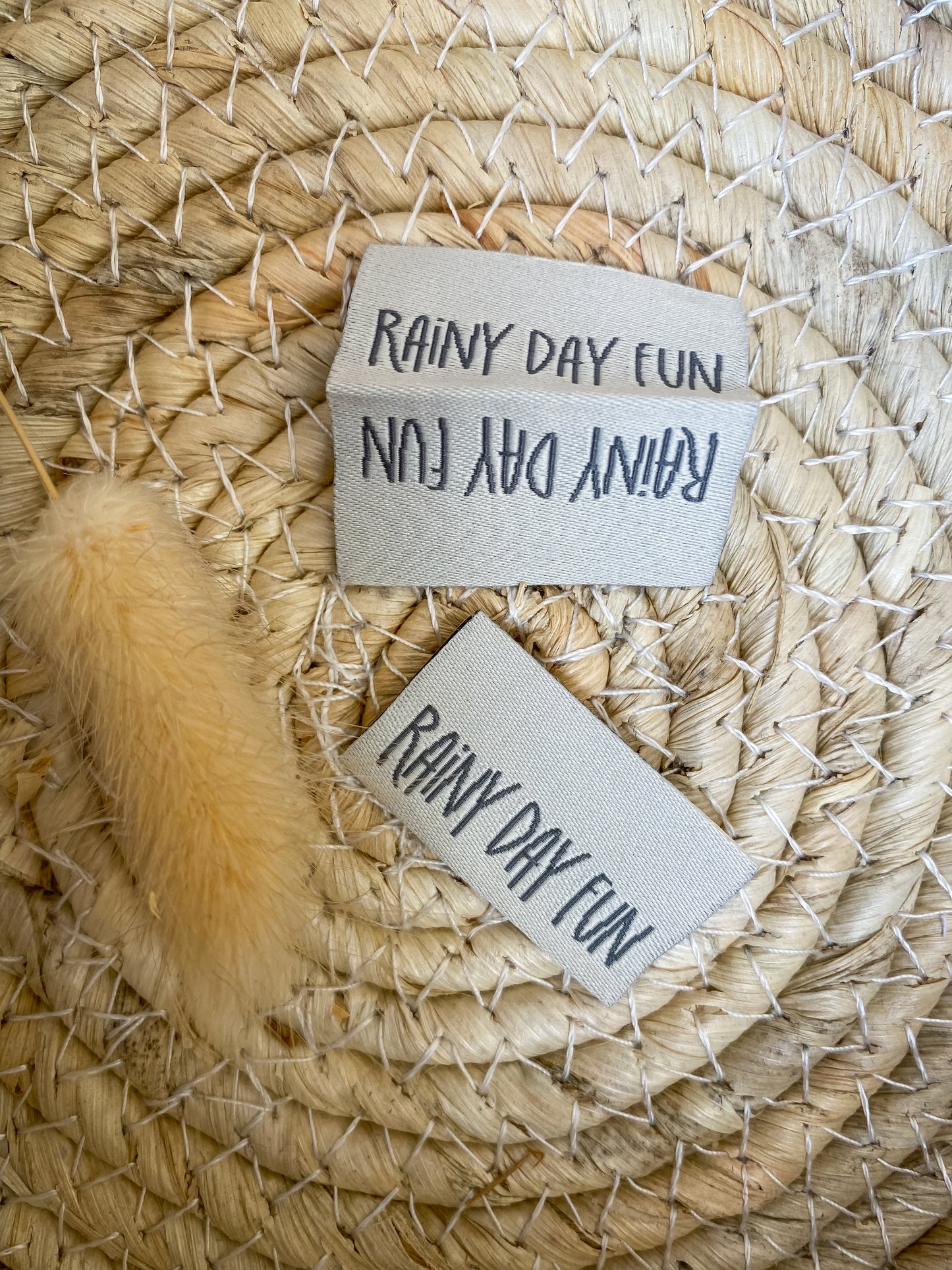 Rainy Day Fun Label
