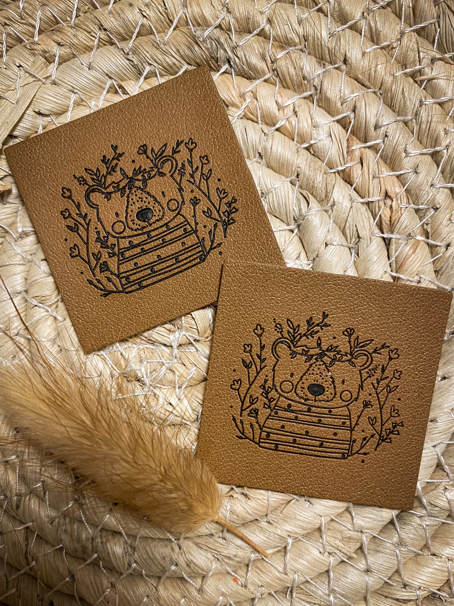 Blooming Bear Label