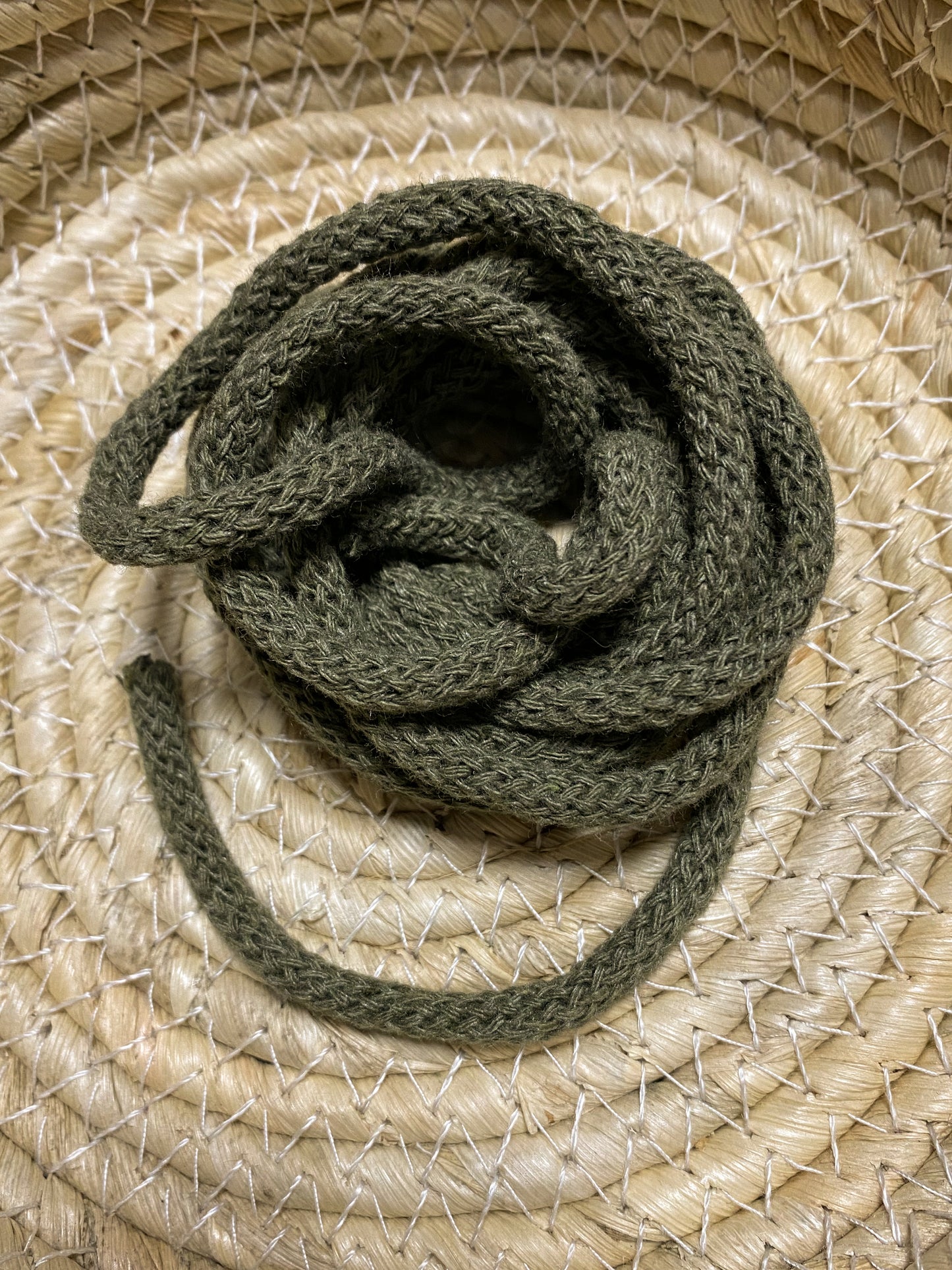 Kordel 5mm olive