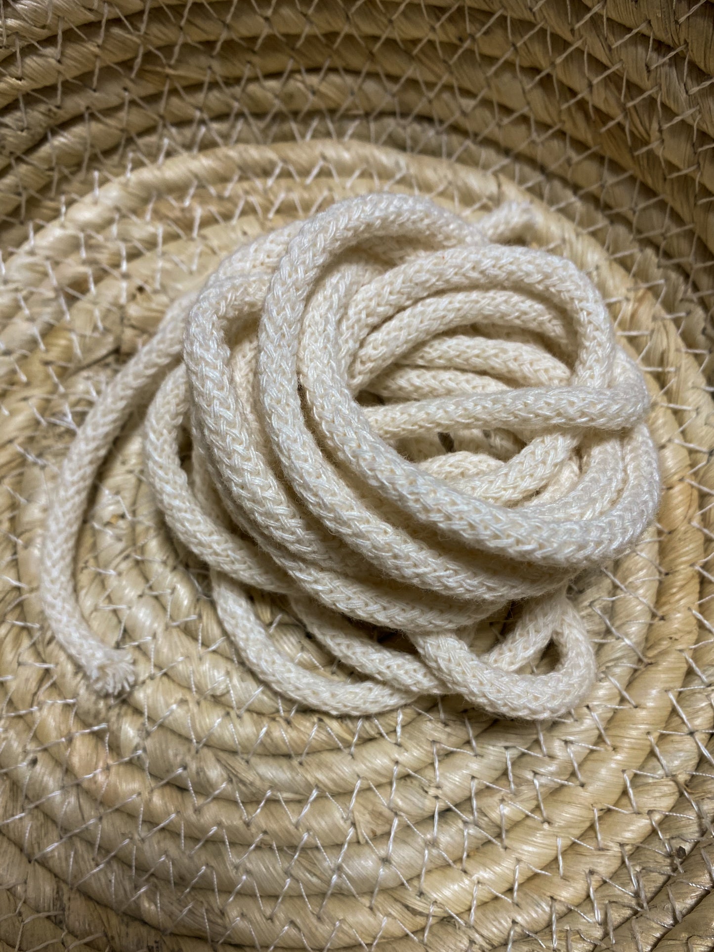 Kordel 5mm natur