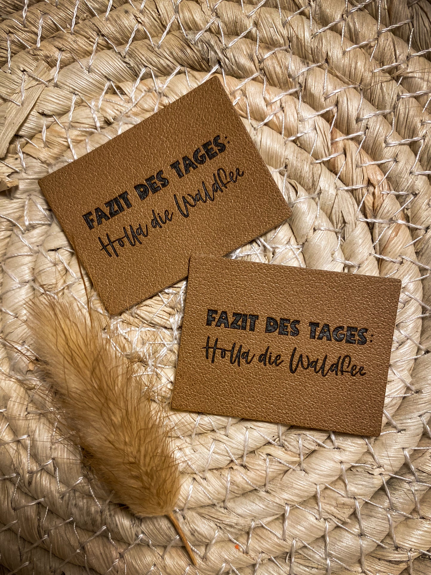 Fazit des Tages: Holla die Waldfee Label