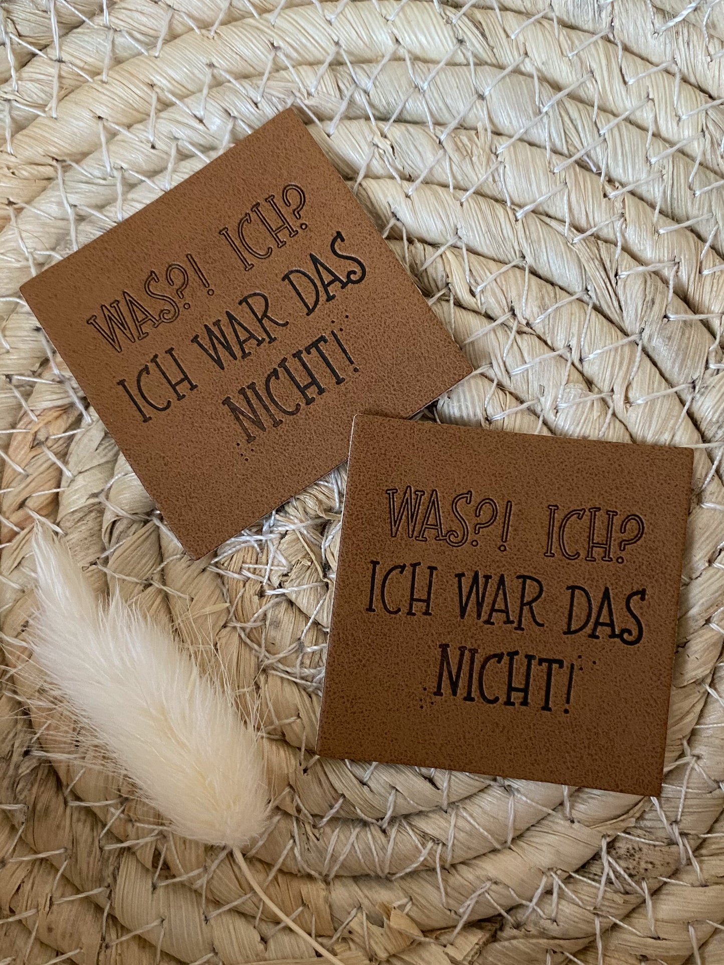 Was?! Ich? Ich war das nicht! Label