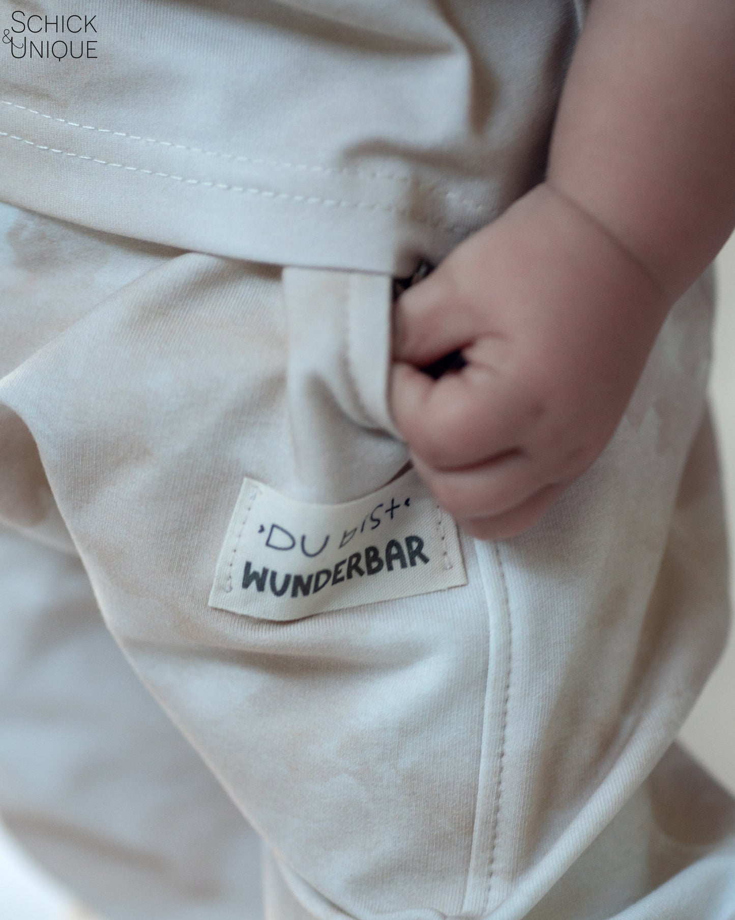 Du bist wunderbar Baumwoll Label