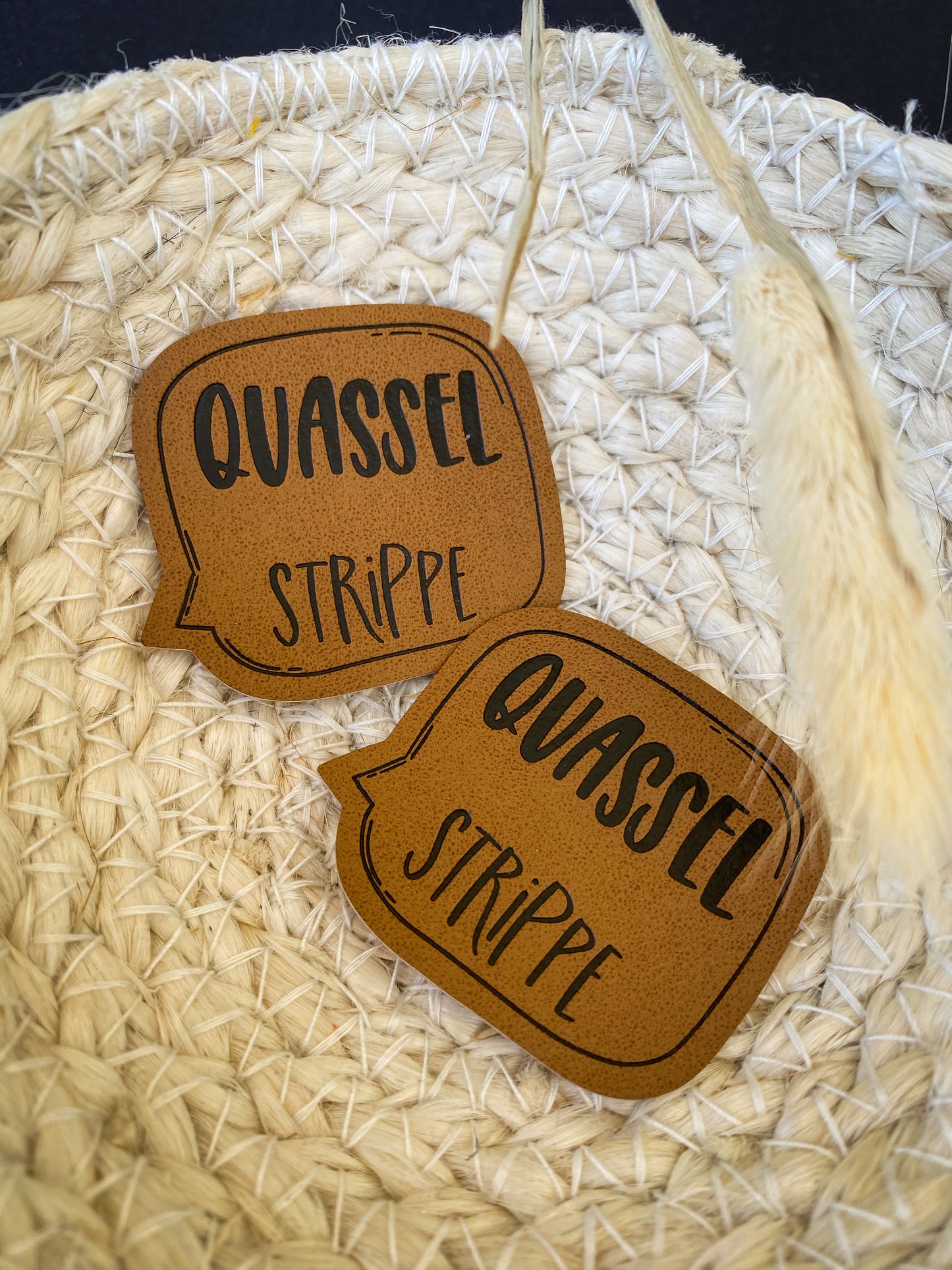 Quasseln Strippe Label