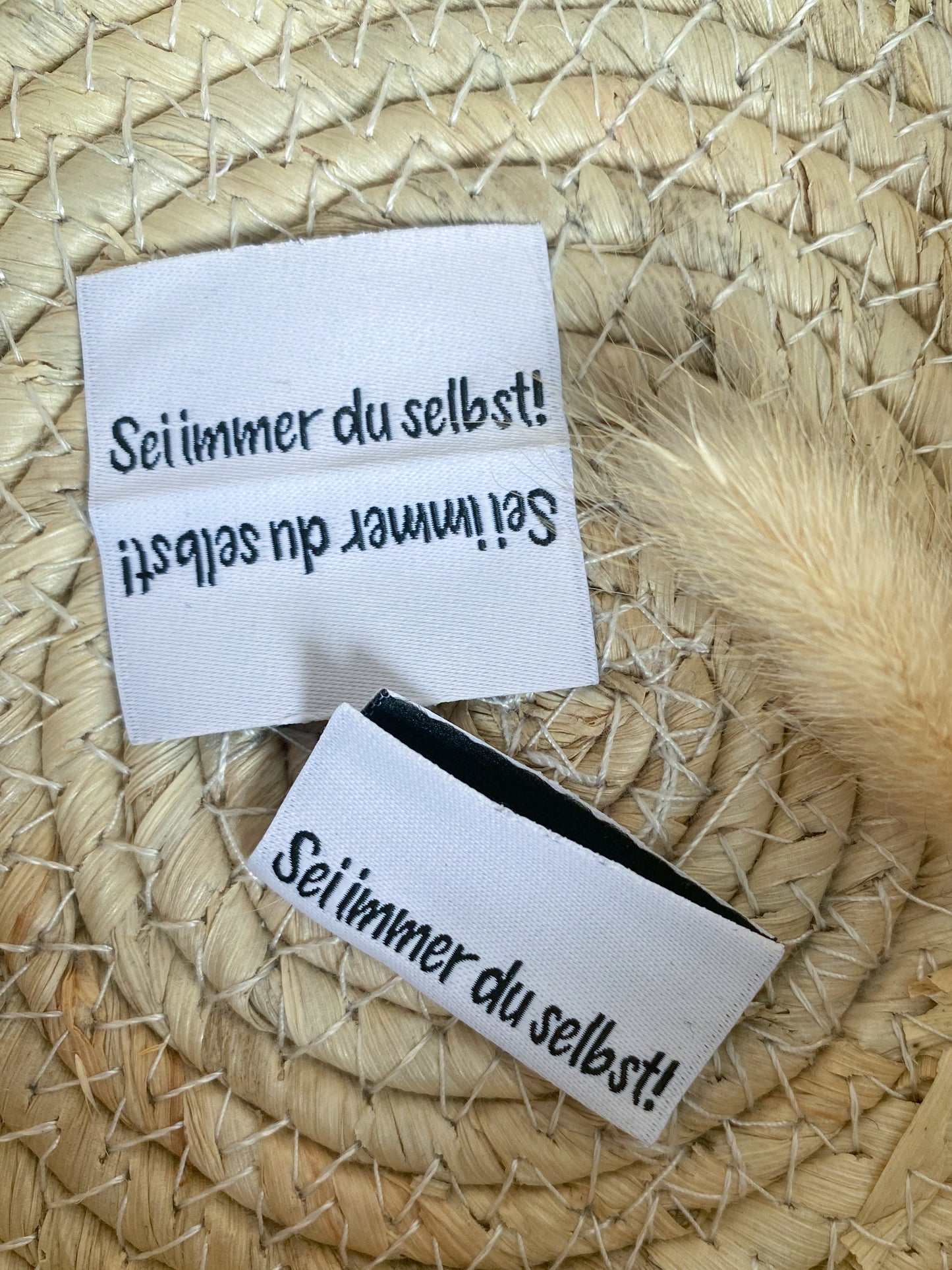 Sei immer du selbst Web Label