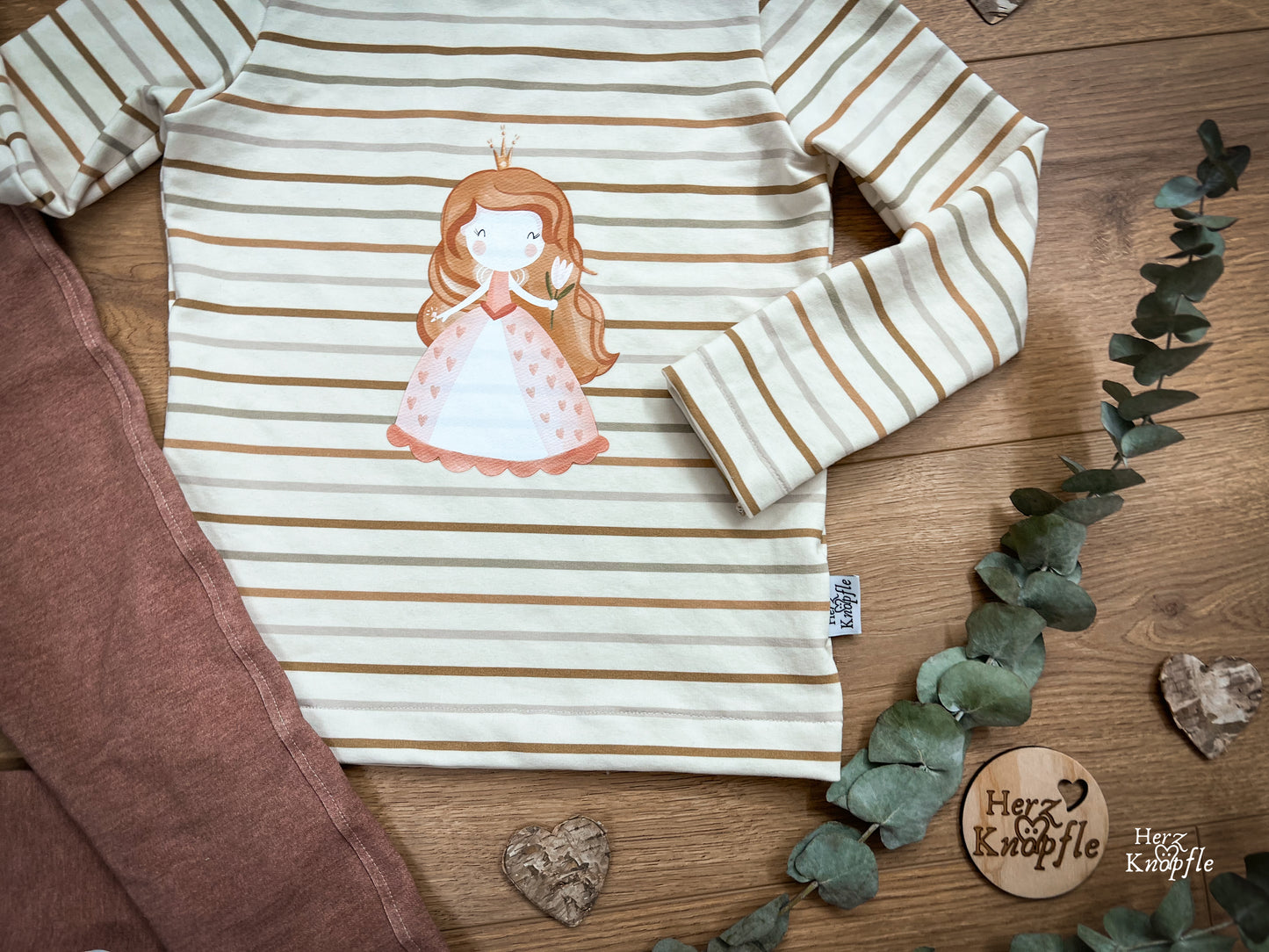 Kleine Prinzessin Bügelbild groß