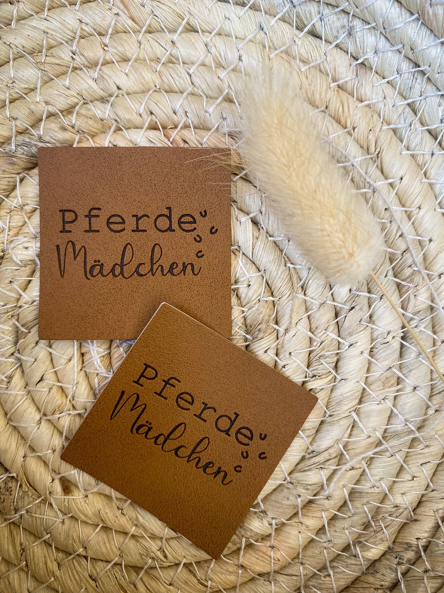 Pferdemädchen Label