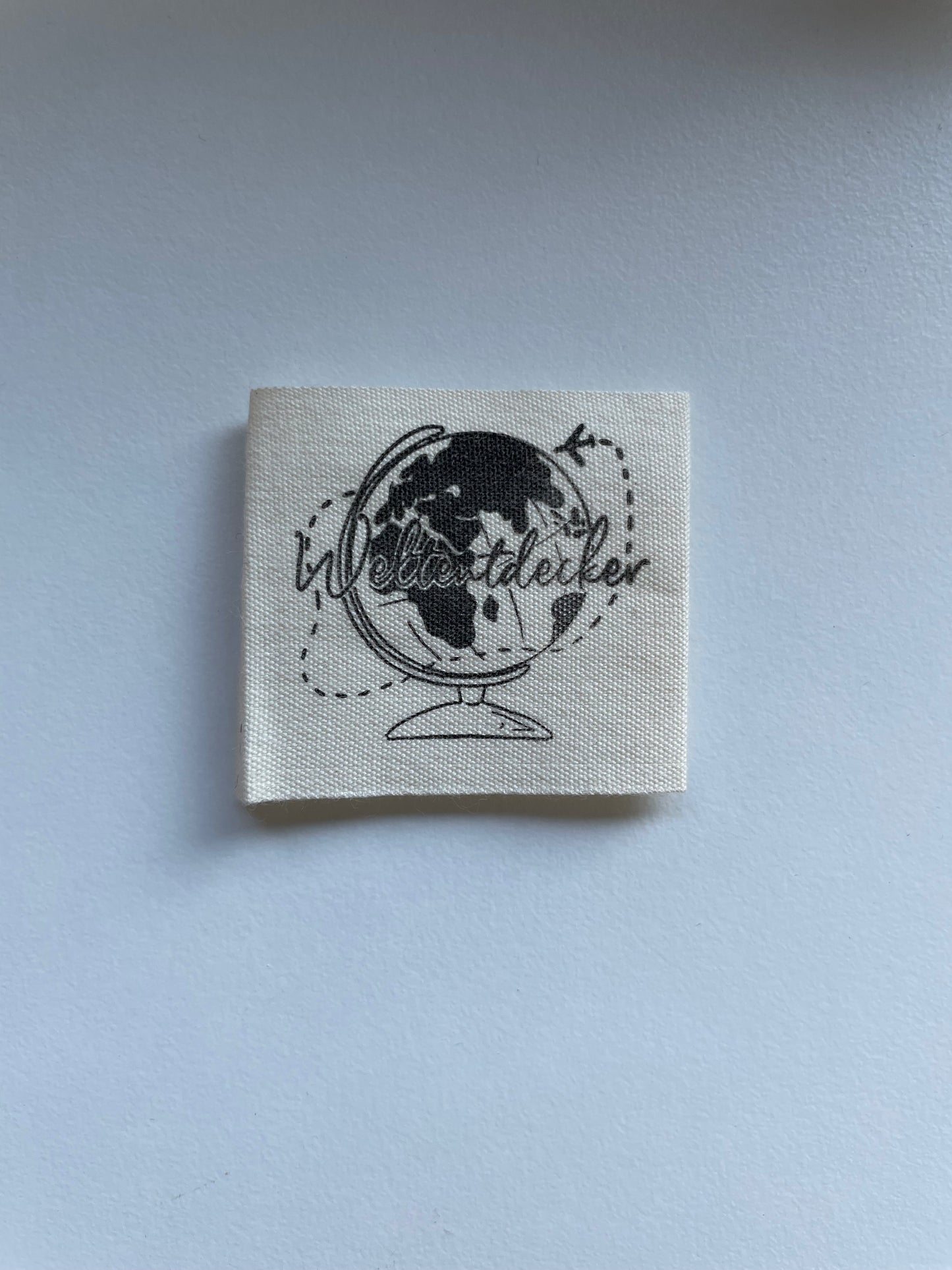 Weltentdecker Baumwoll Label